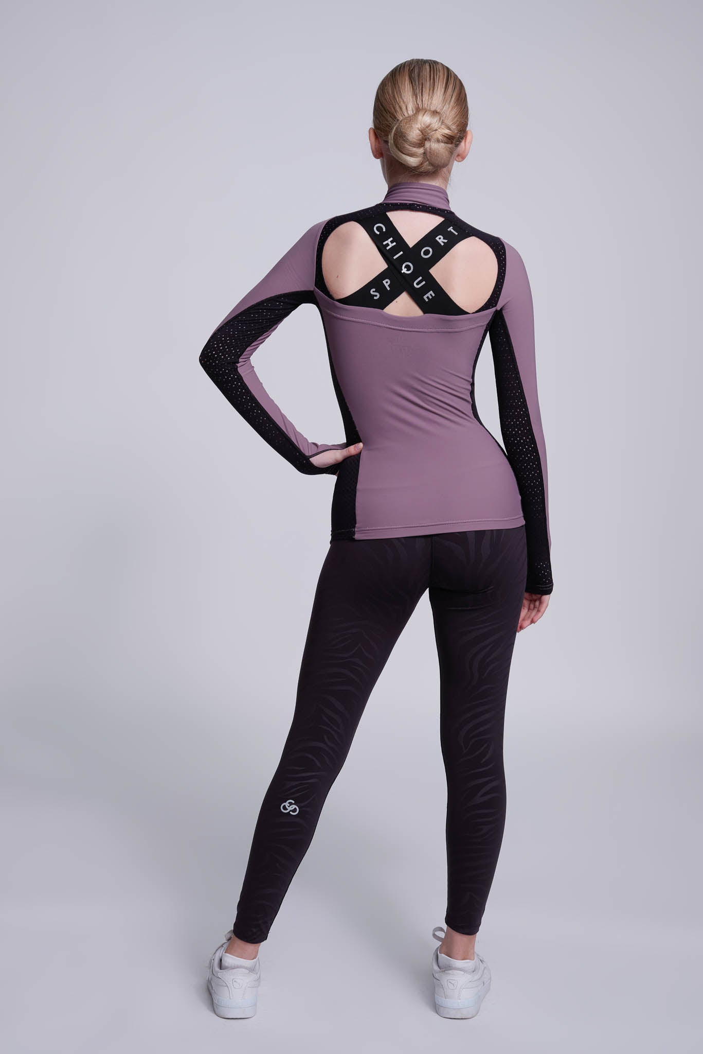 Inspire Haut à demi-zip en Vison