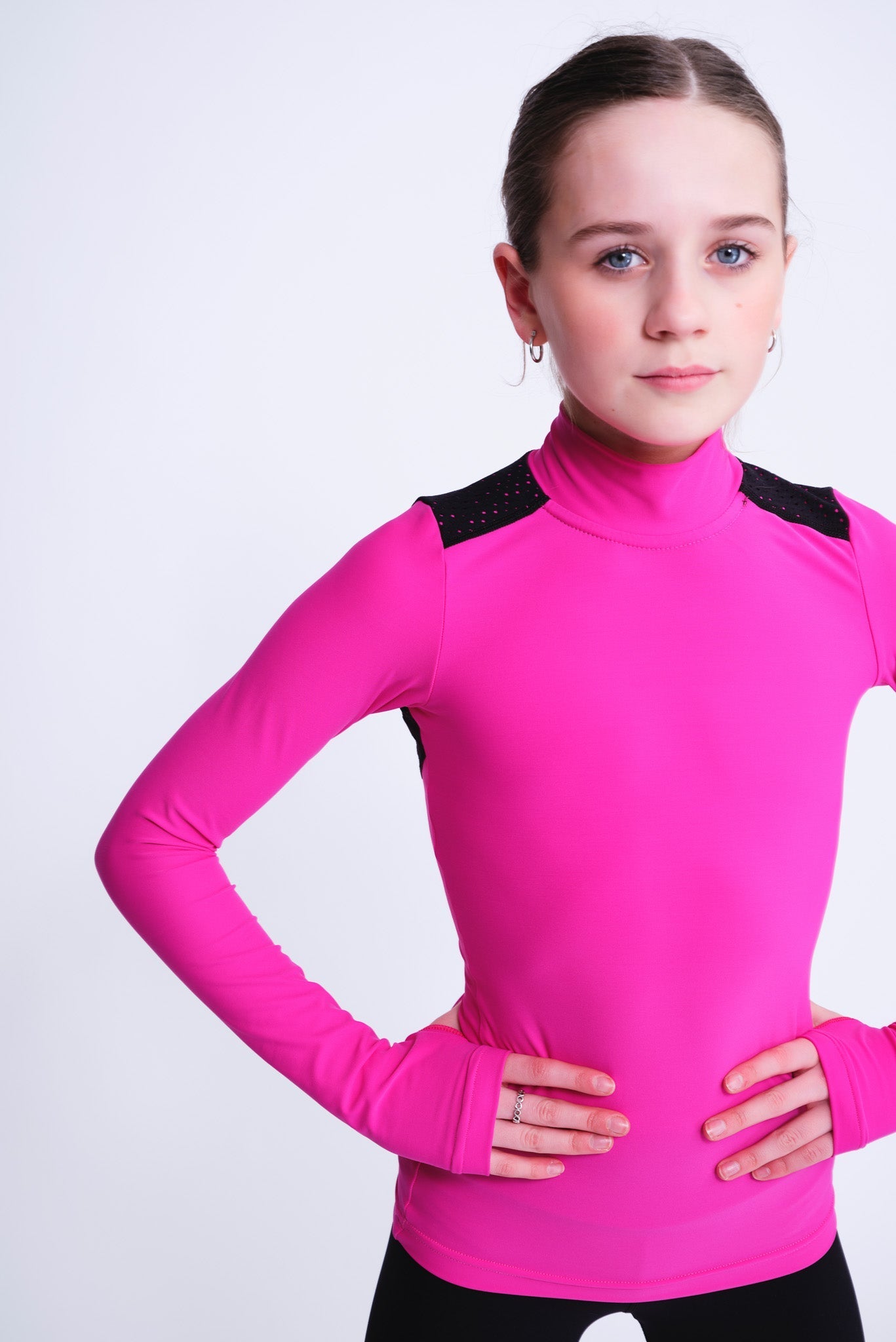 Passion Langsleeve Top in Fuchsia