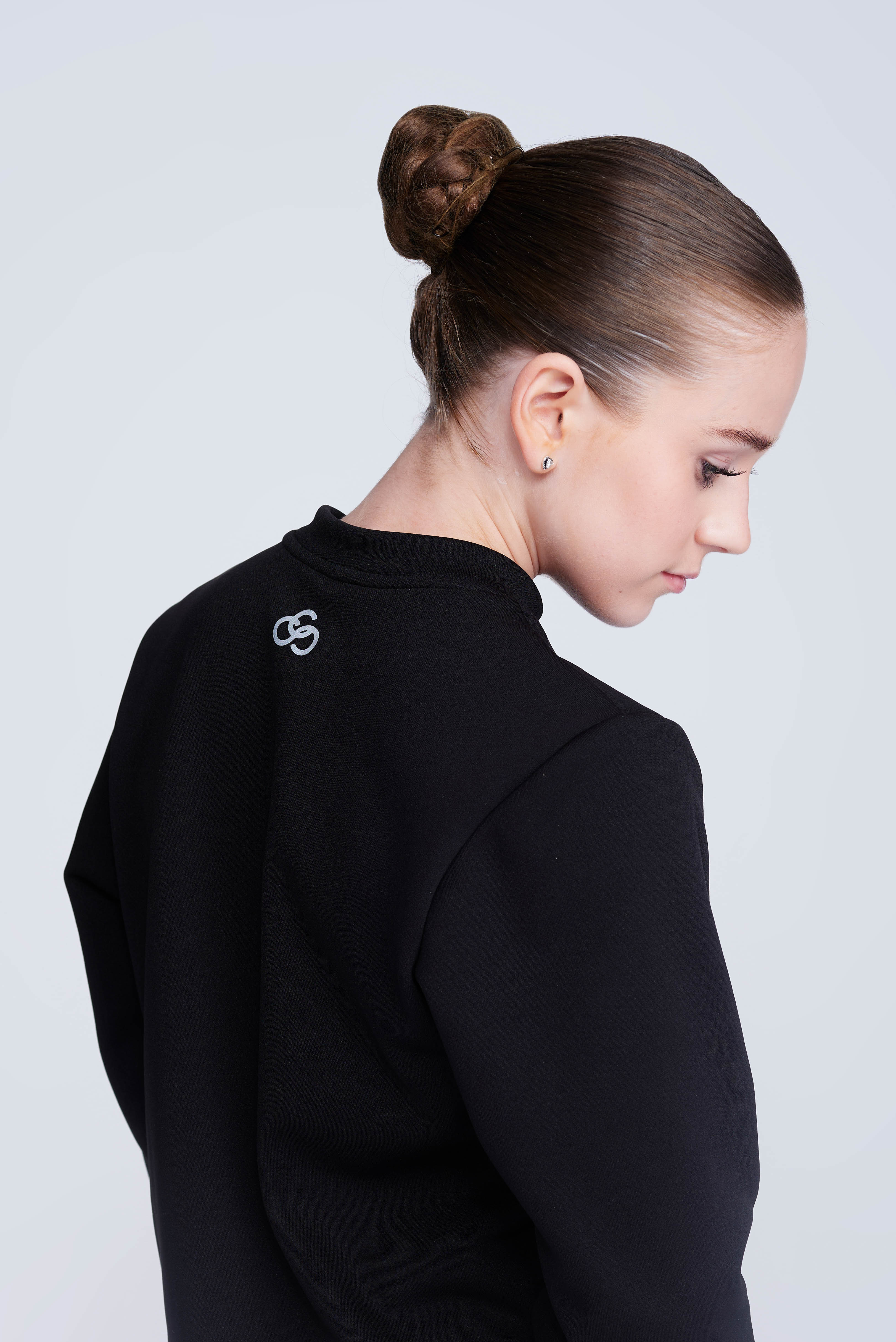 Ignite Half-Zip Top in Black