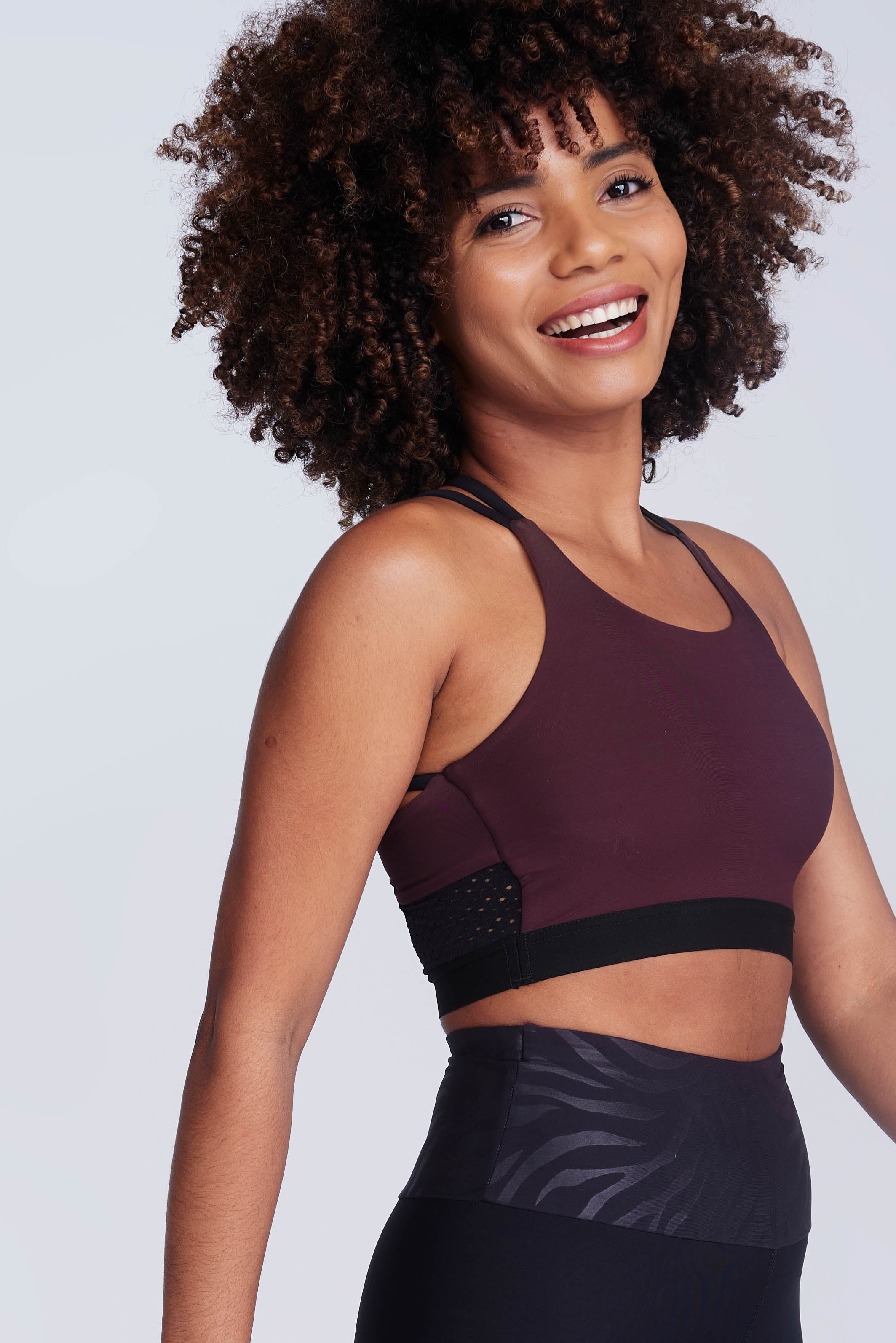 Ignite Reggiseno Sportivo in Tartufo