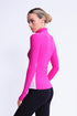 Fearless Haut à demi-zip en Fuchsia