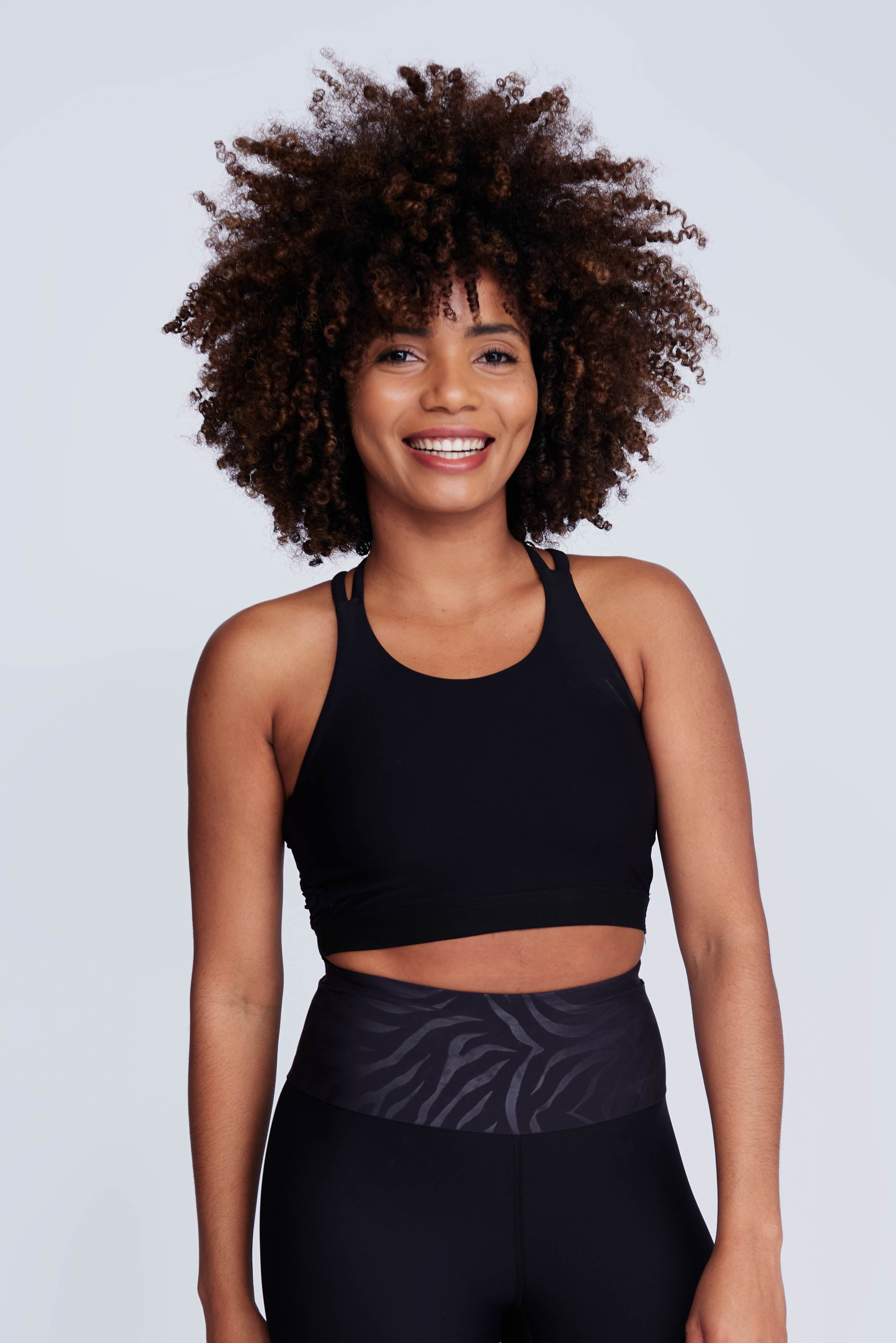 Ignite Sports Bra in Black