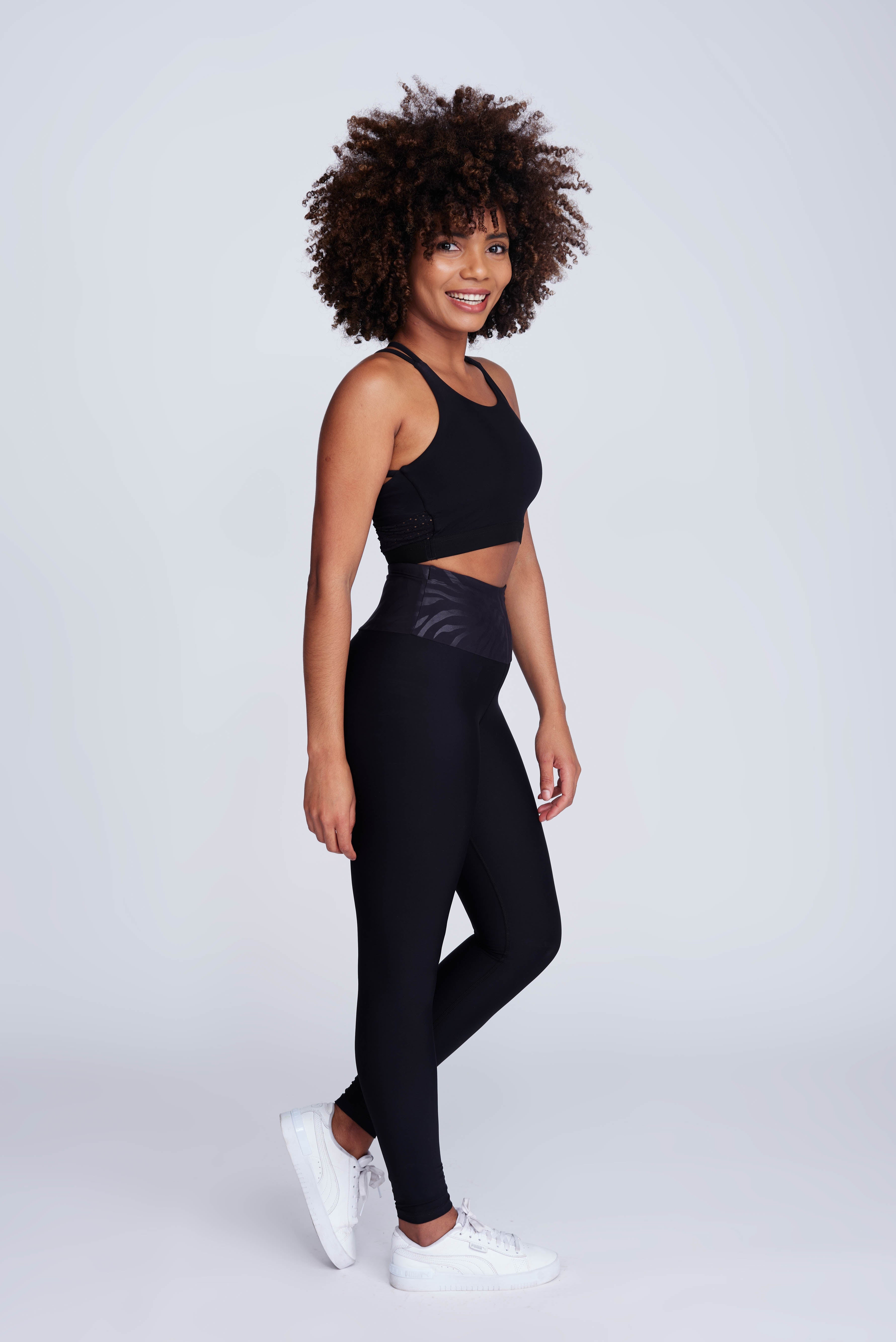 Ignite Sports Bra in Black