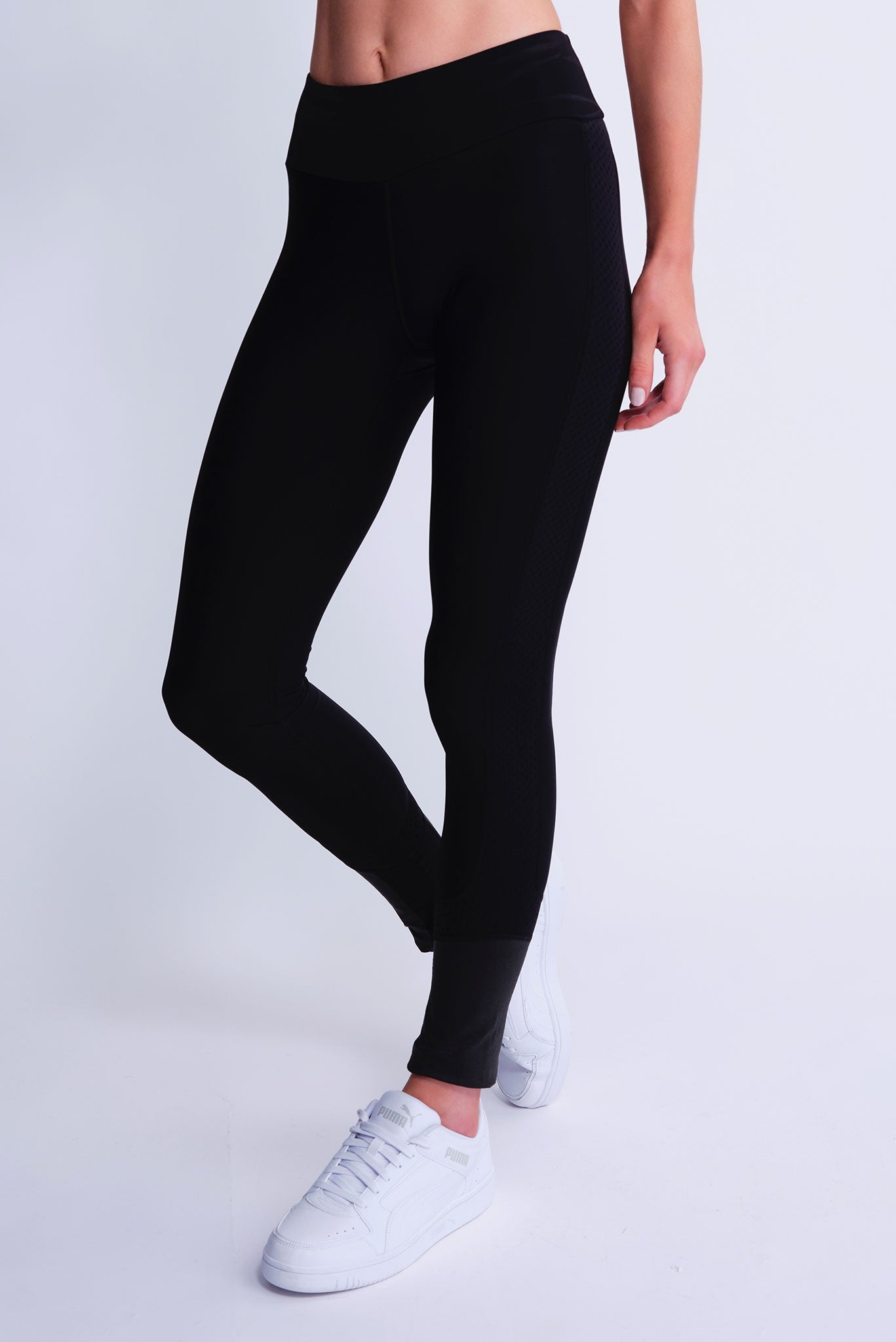 Passion Rutschfeste Leggings in Schwarz