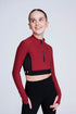 Ignite Lange Mouwen Crop in Kruid