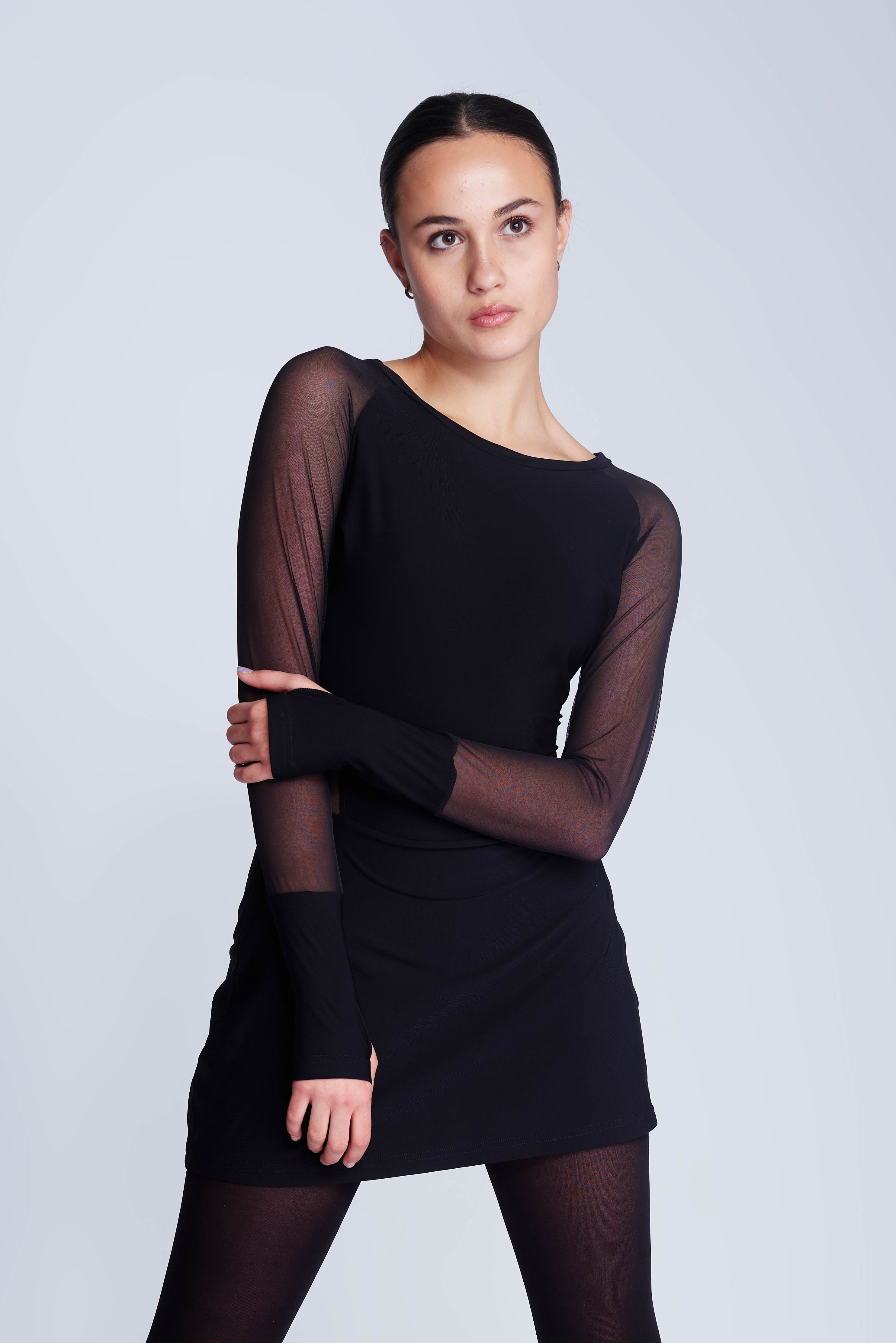 Women's Figure Skating Ignite Dress in Black | Chique Sport Women's Figure Skating Ignite Dress in Black | Chique Sport