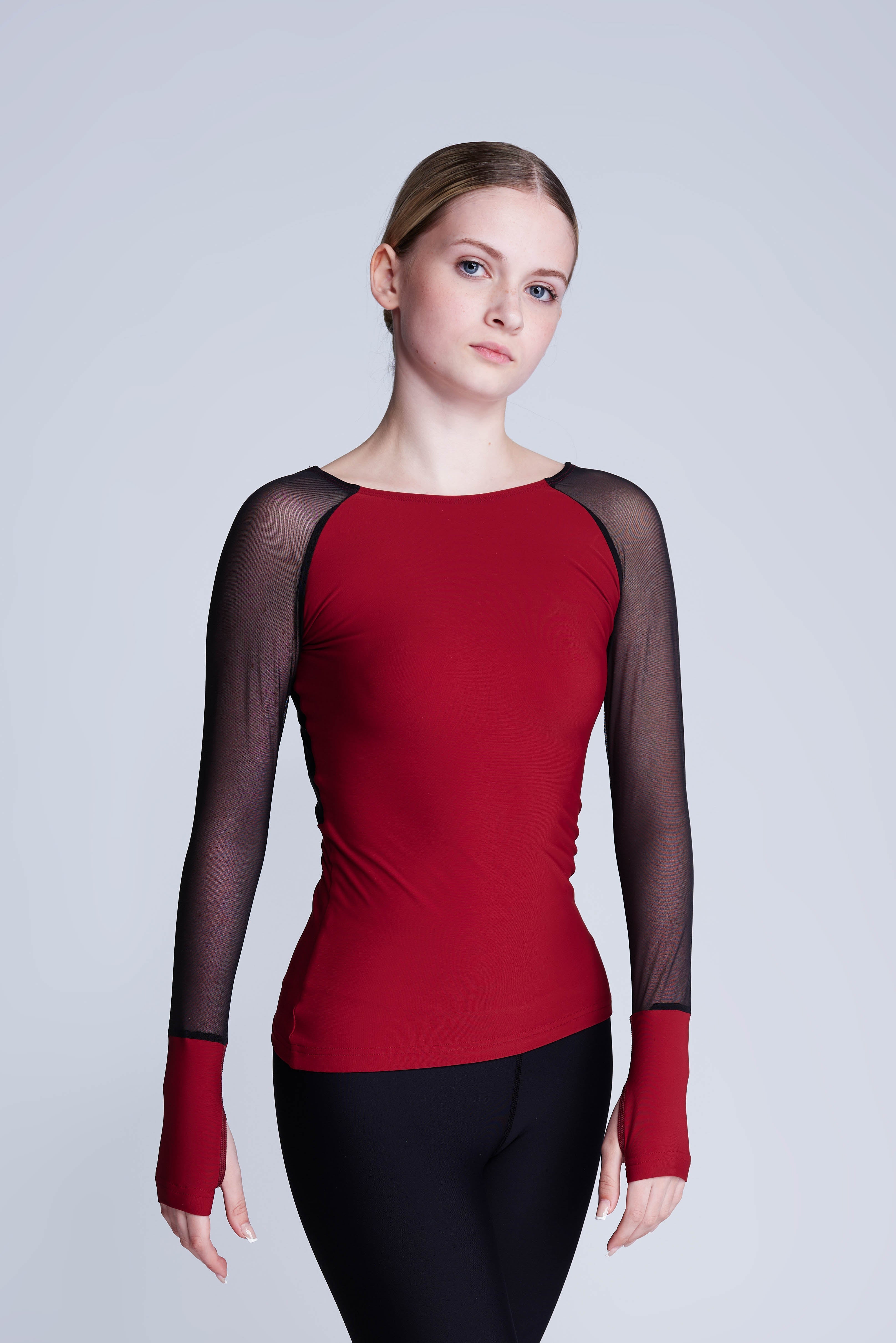 Ignite Long-Sleeve Top in Spice