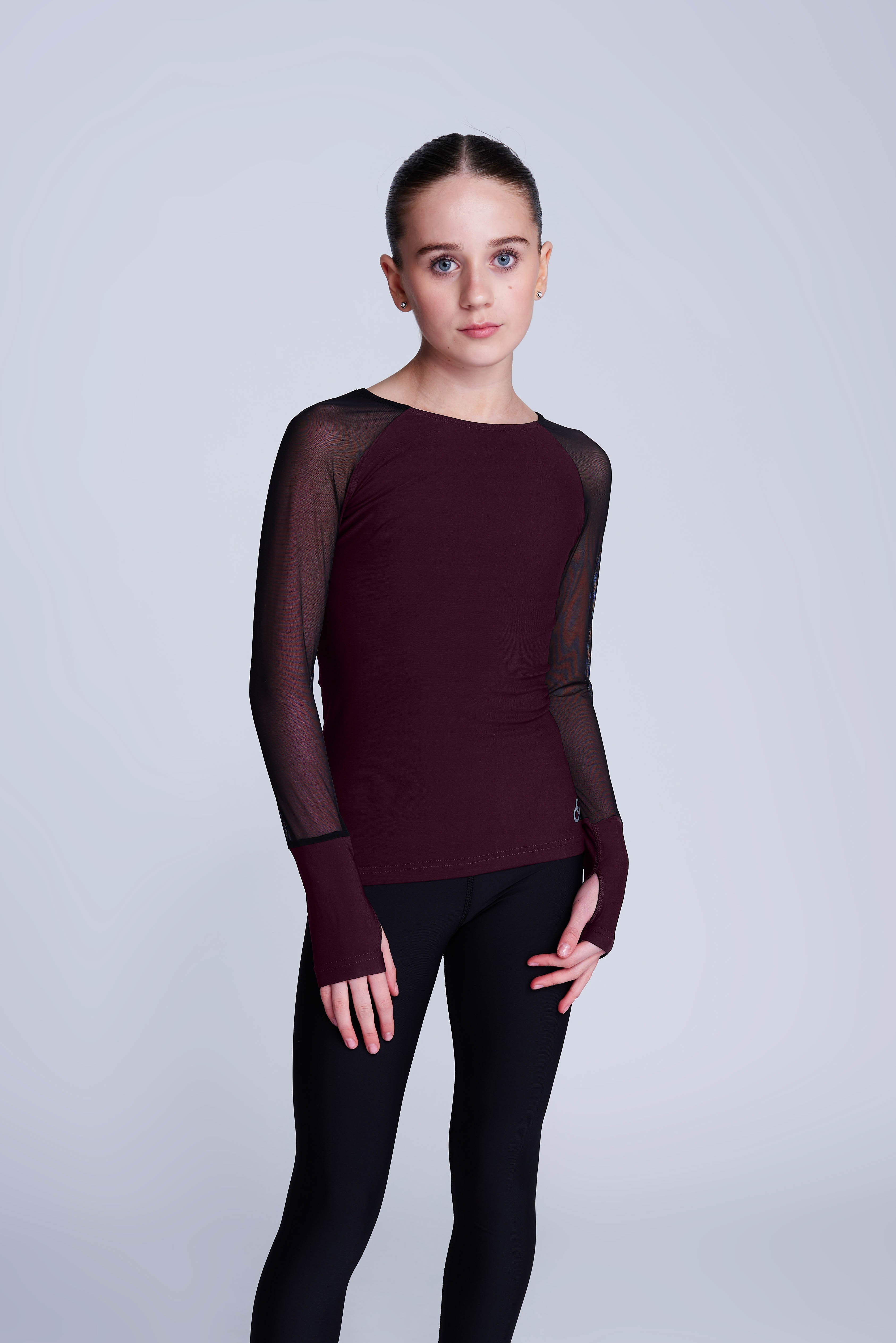Ignite Langarm T-shirt in Truffel