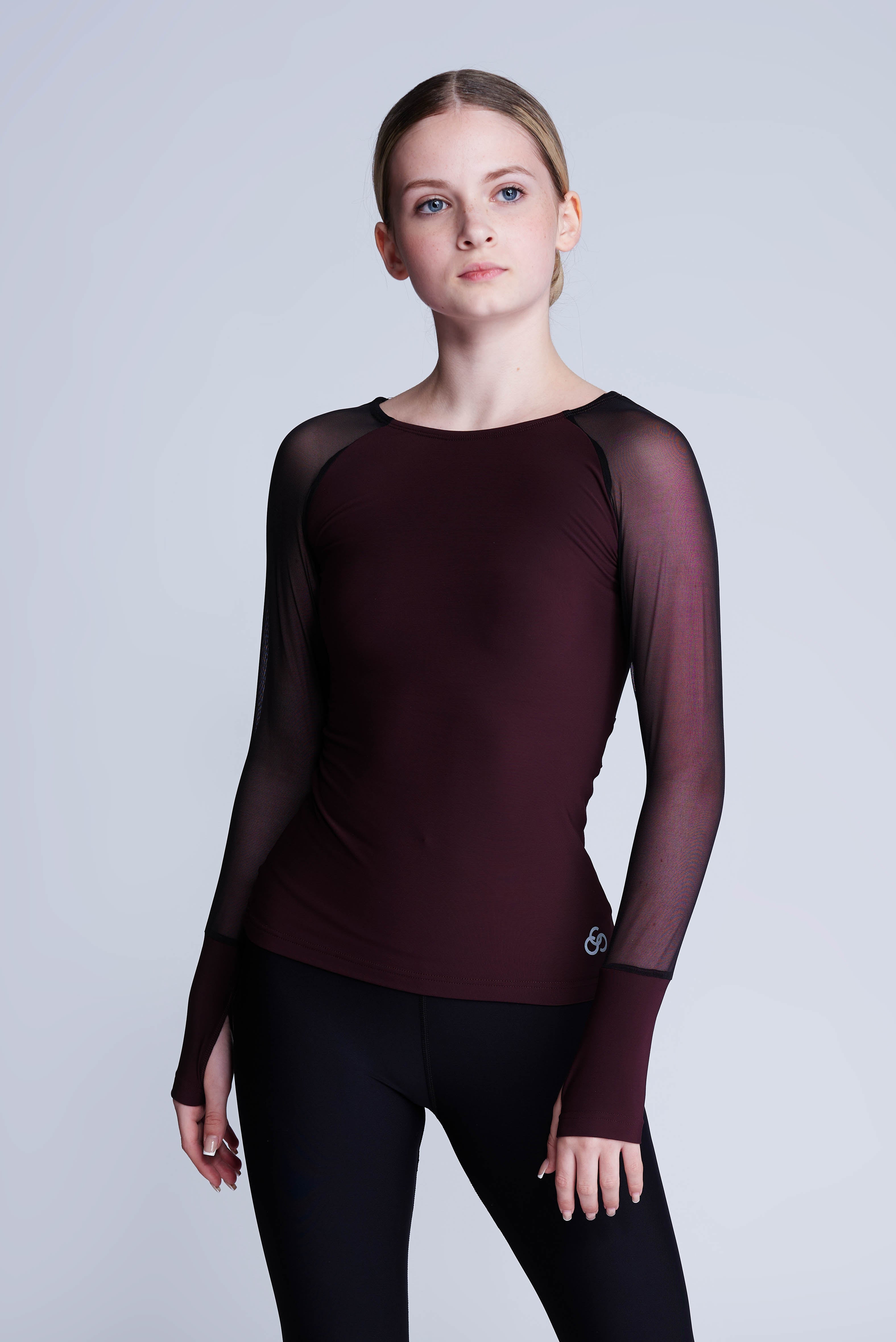 Ignite Langarm T-shirt in Truffel