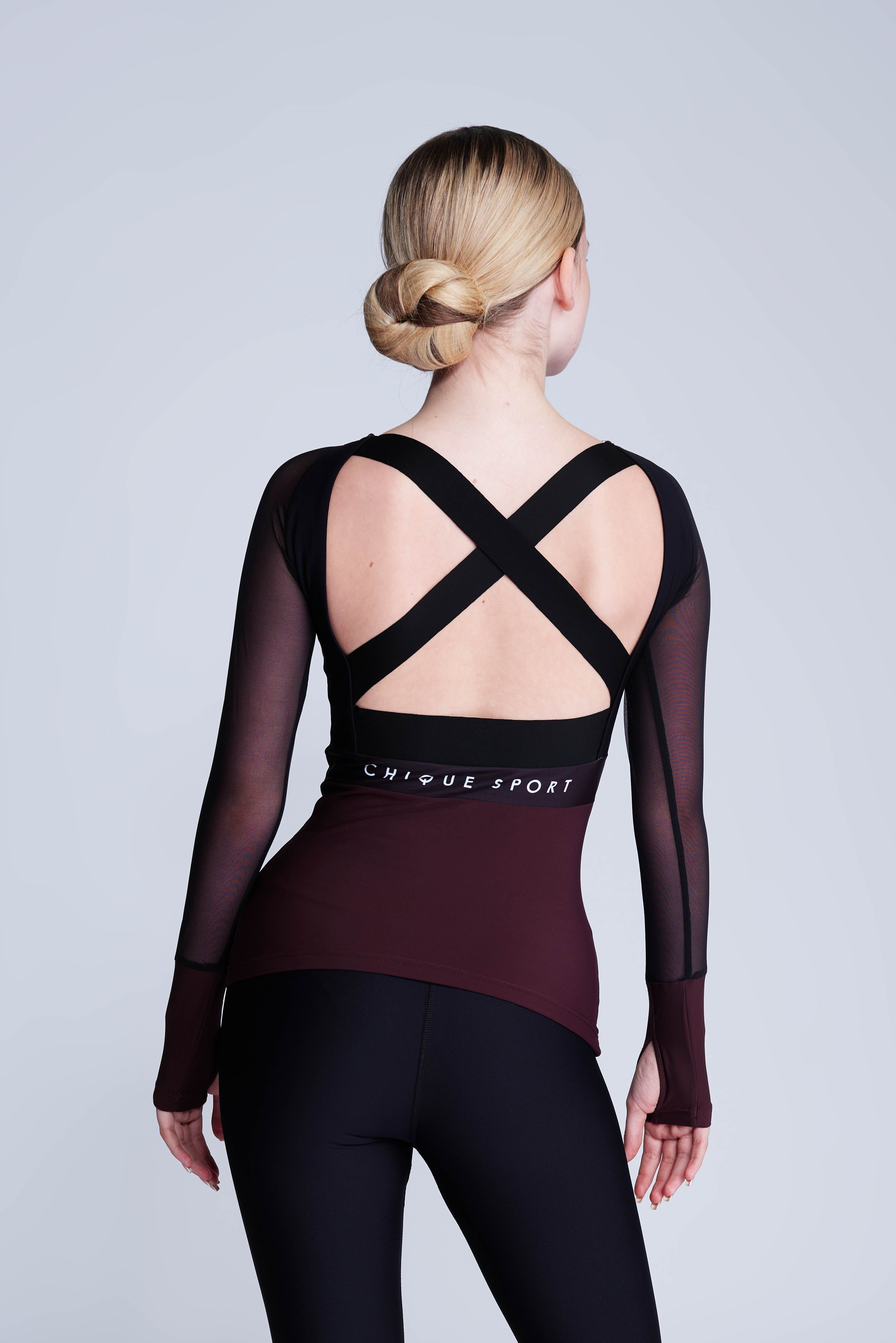 Ignite Langarm T-shirt in Truffel