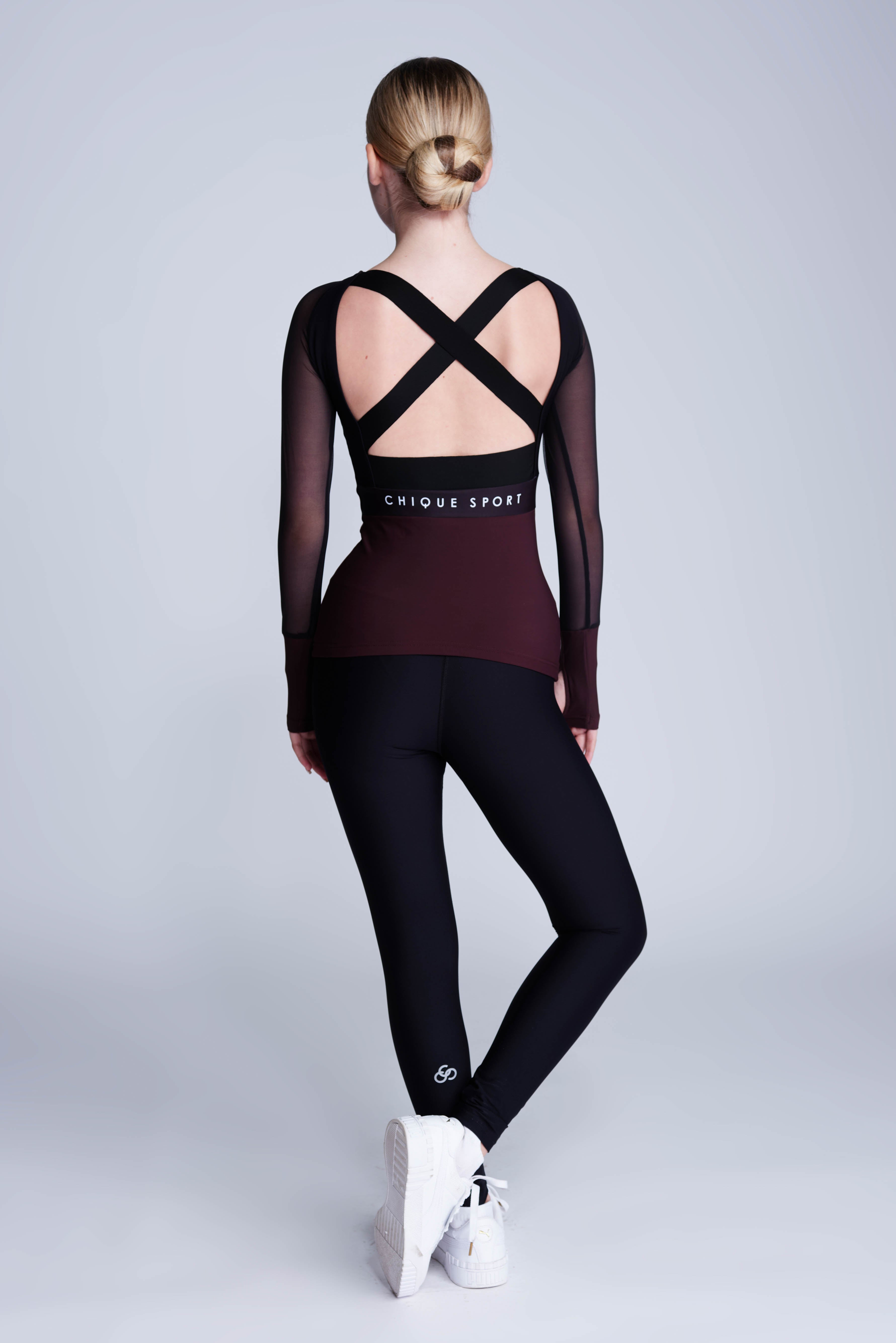 Ignite Long-Sleeve Top in Truffle