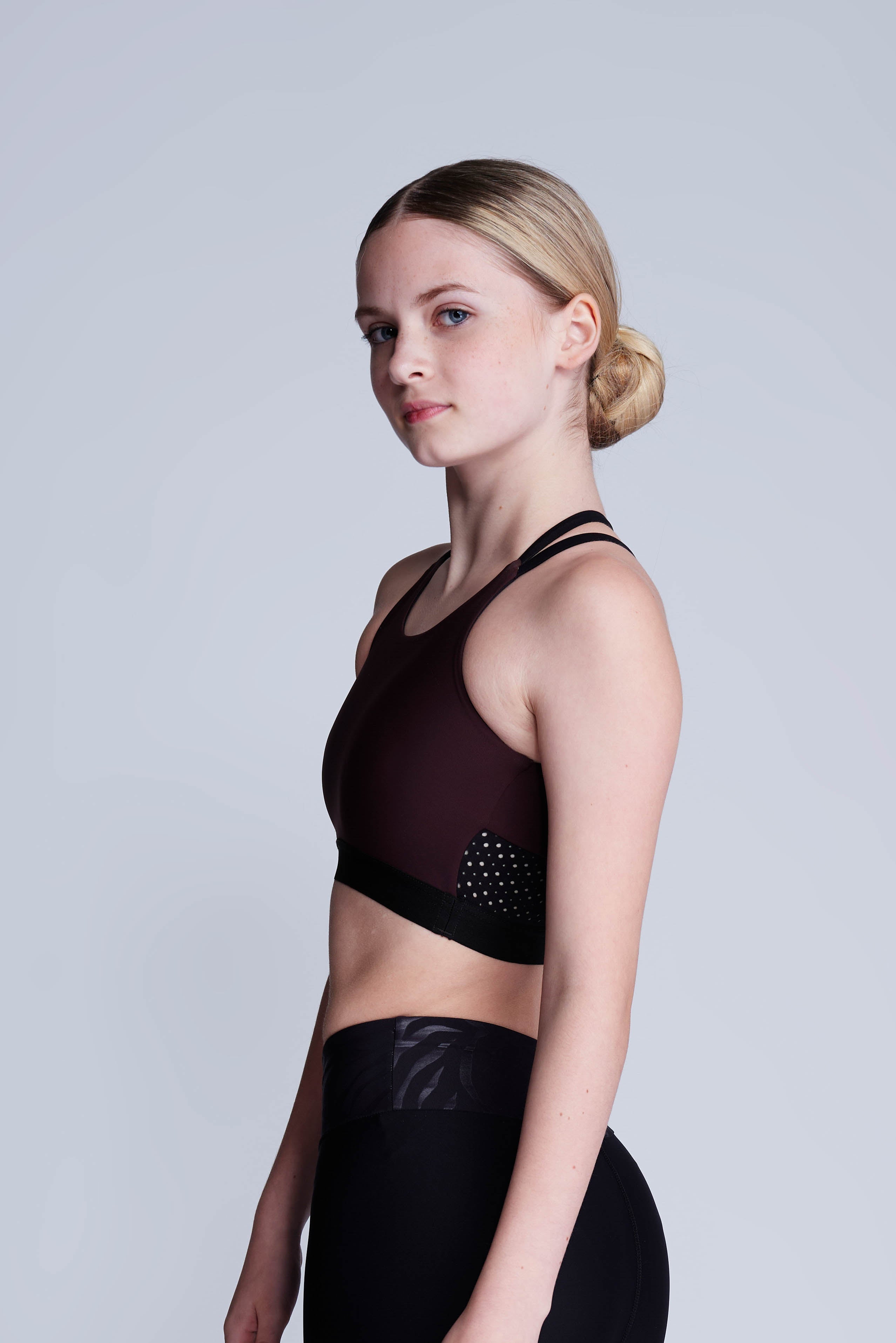 Ignite Sports Bra in Truffle