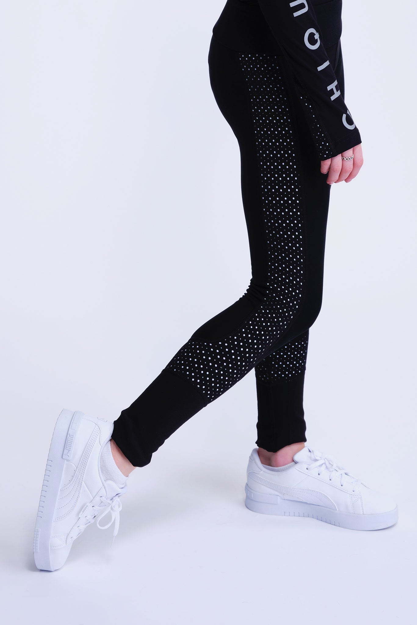 Passion Rutschfeste Leggings in Weiß
