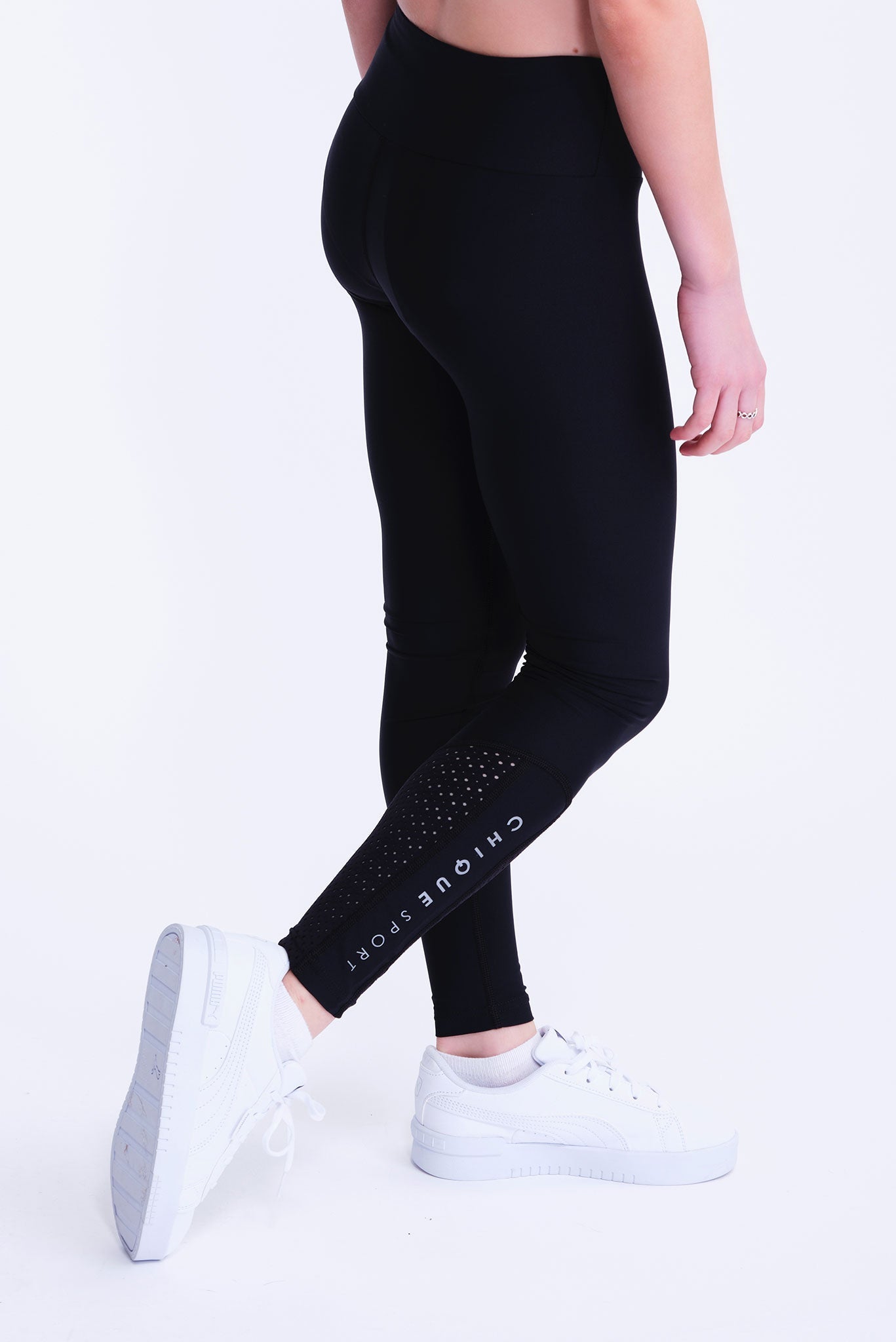 Inspire Off-Ice Leggings in Schwarz