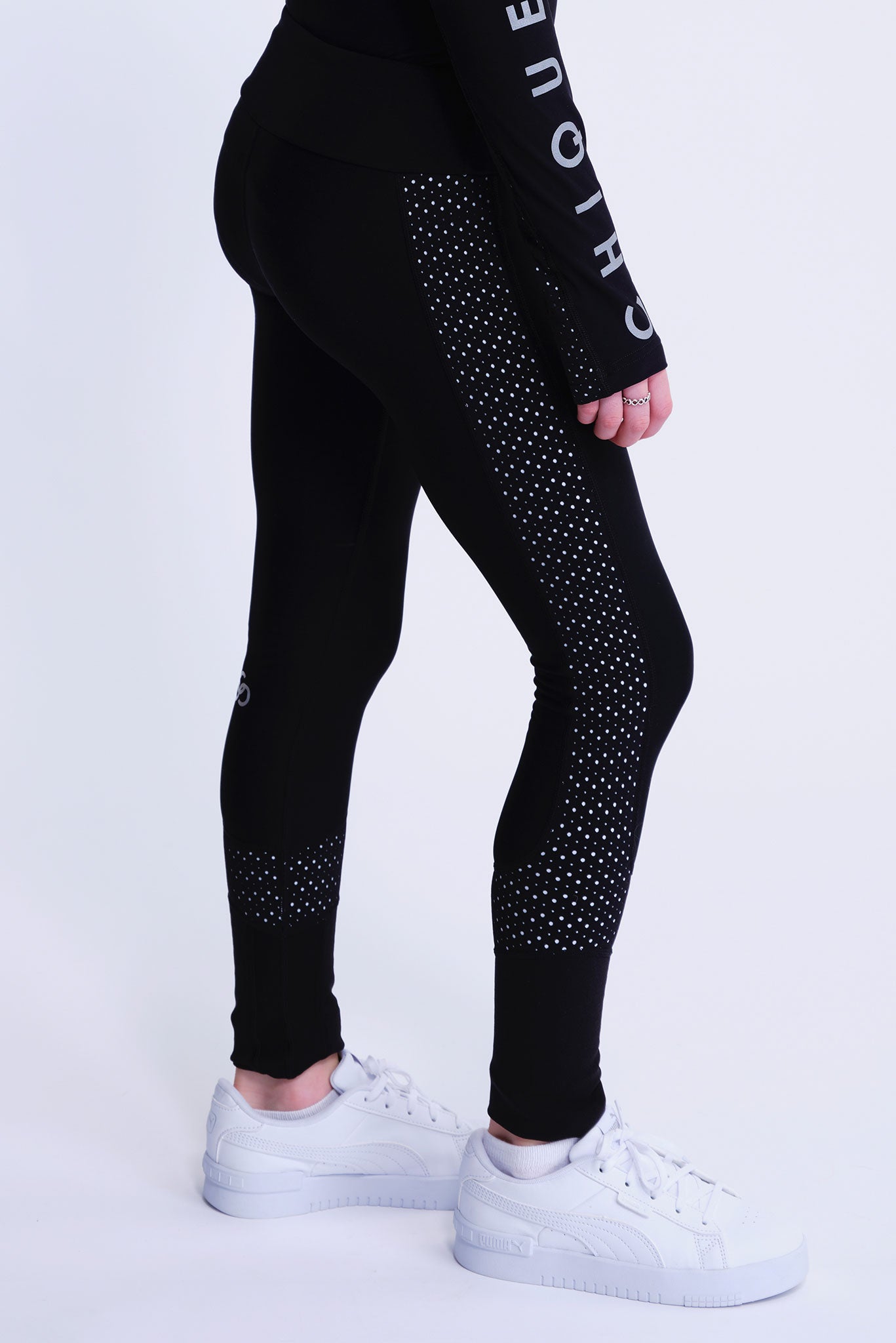 Passion Rutschfeste Leggings in Weiß