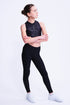 Inspire Off-Ice Leggings in Schwarz