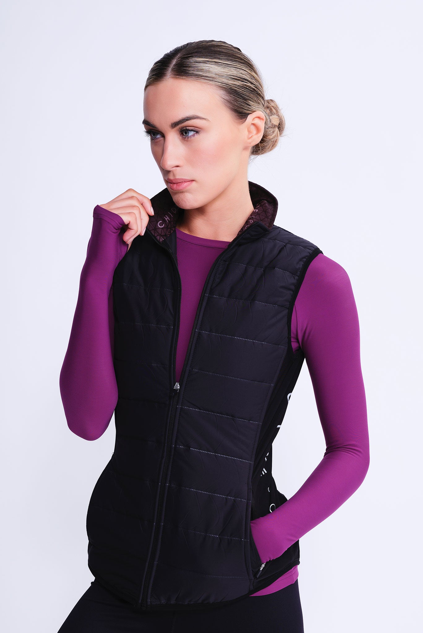 Women's Figure Skating Bodywarmer Chique Sport