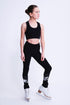 Fierce X Crop Top en Noir