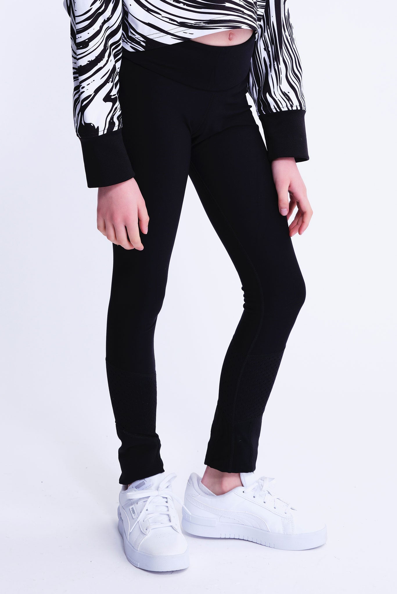 Desire Leggings Antiscivolo in Nero