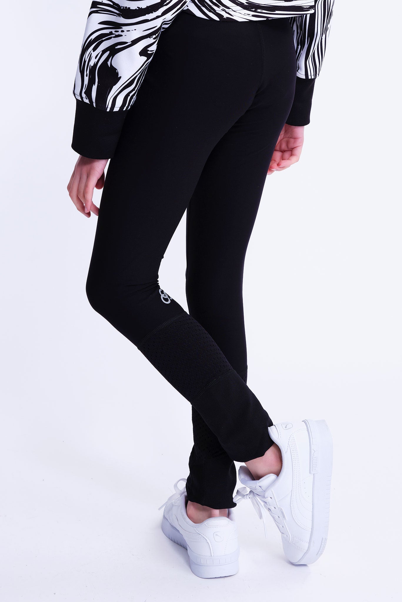 Desire Leggings Antiscivolo in Nero