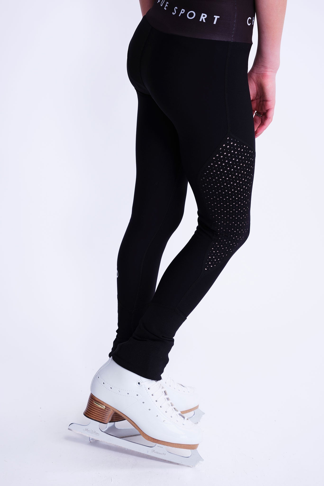 Empower On-Ice Leggings in Schwarz