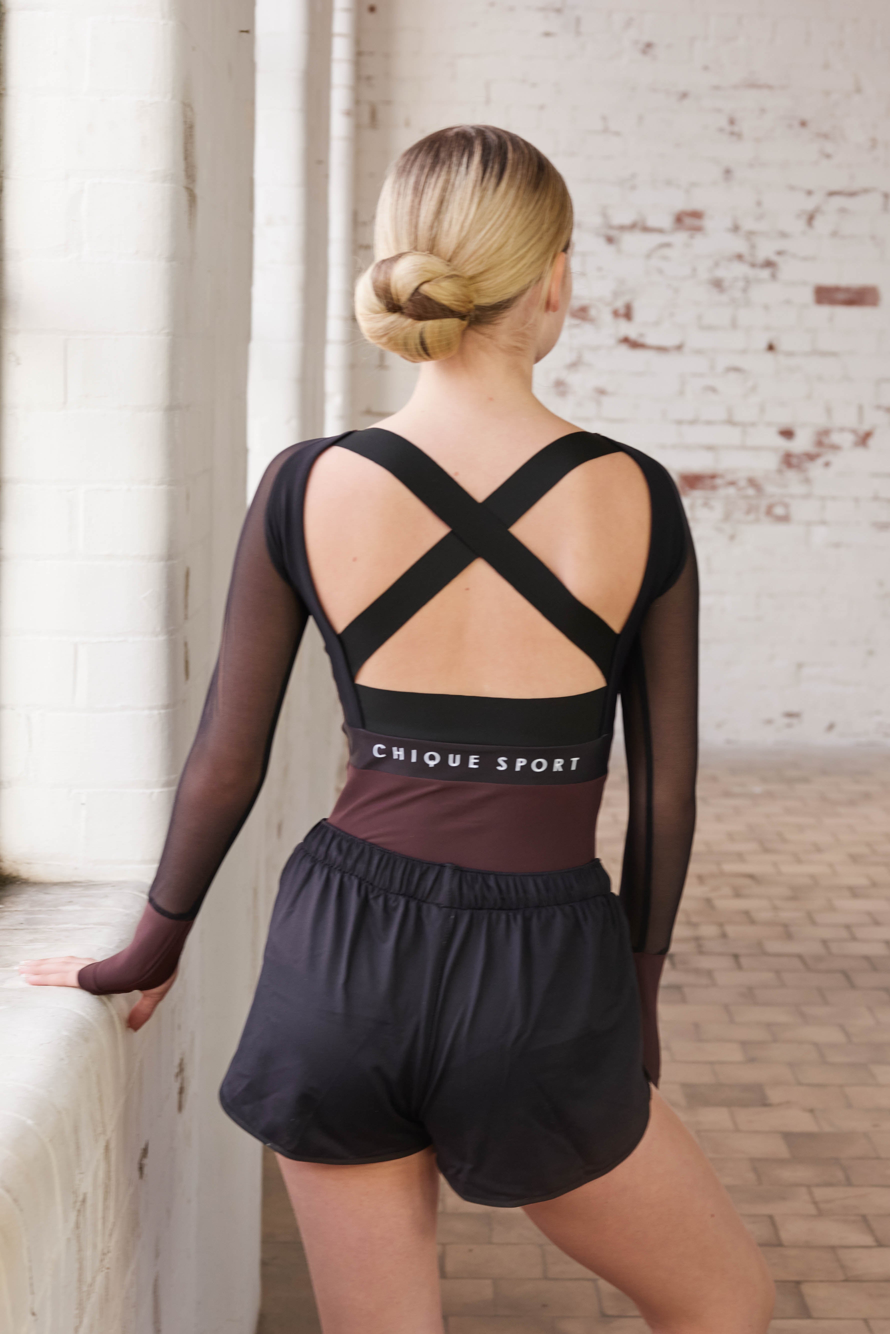 Ignite Langarm T-shirt in Truffel