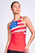 Unite Tank Top-USA Red