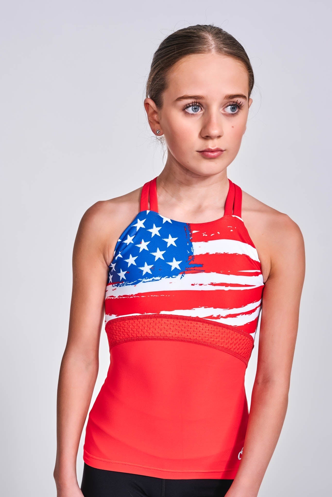 Unite Tank Top-USA Red