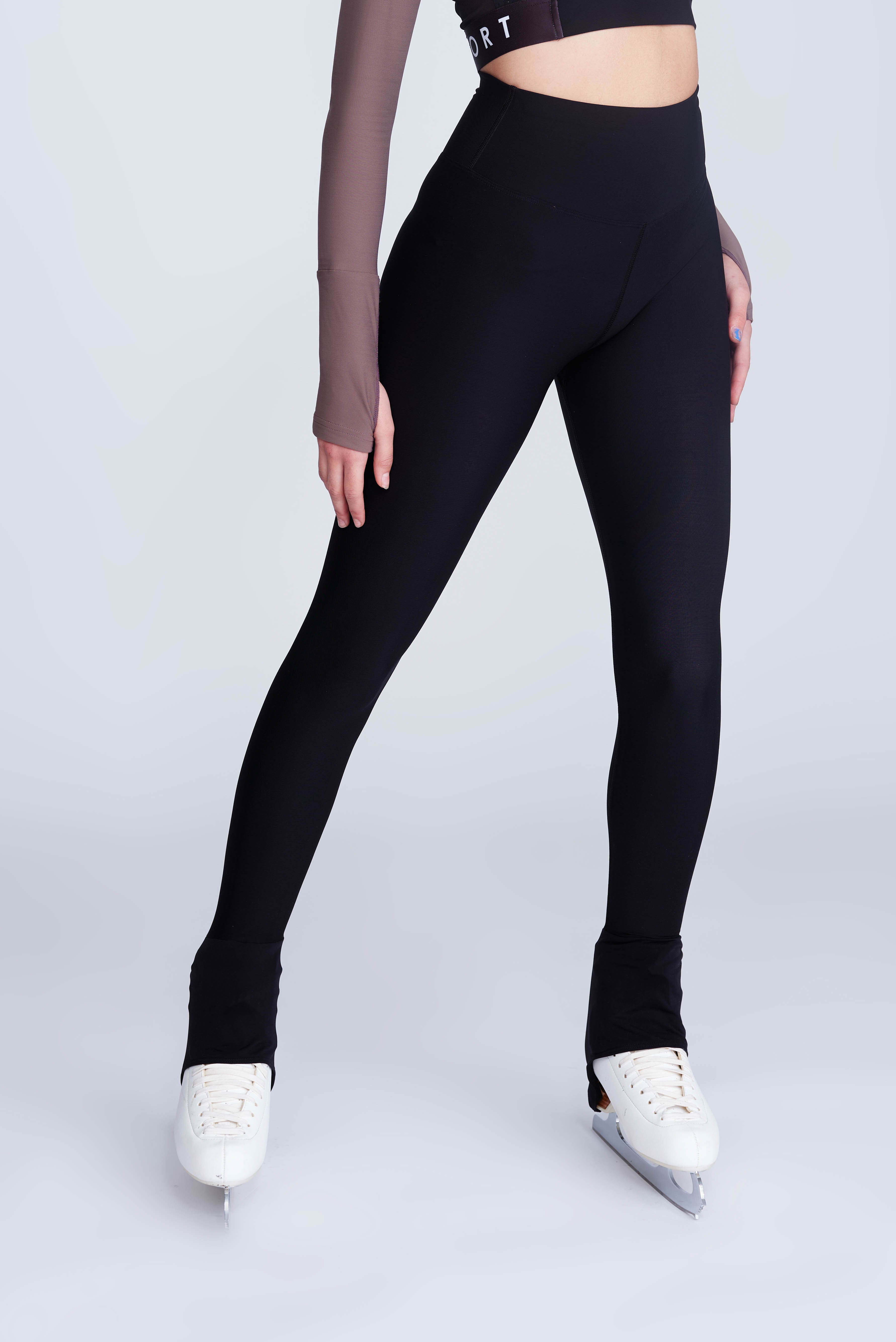 Ignite Non-Slip Leggings in Black