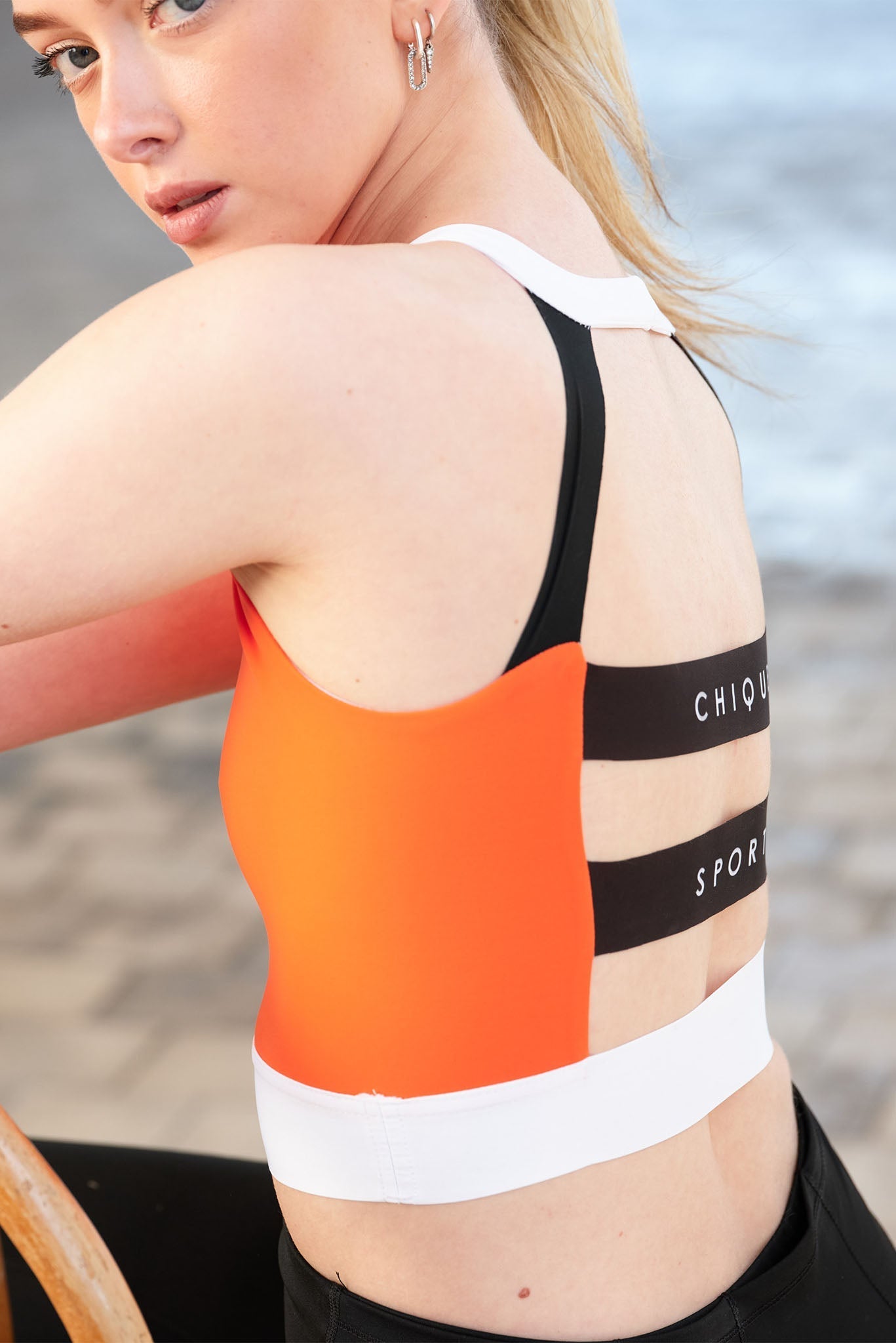 Fearless Crop Top in Orange
