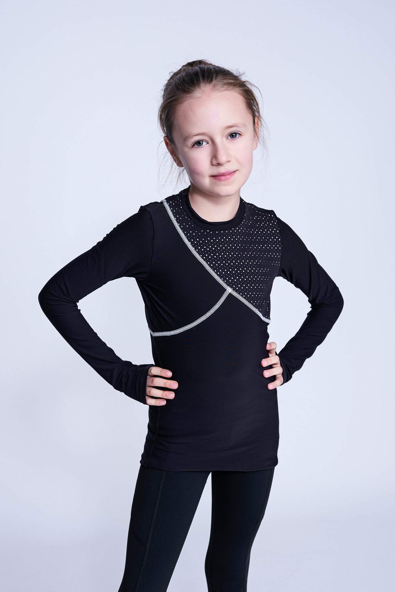 Desire Langarmshirt in Weiß