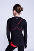Desire Langarmshirt in Rot