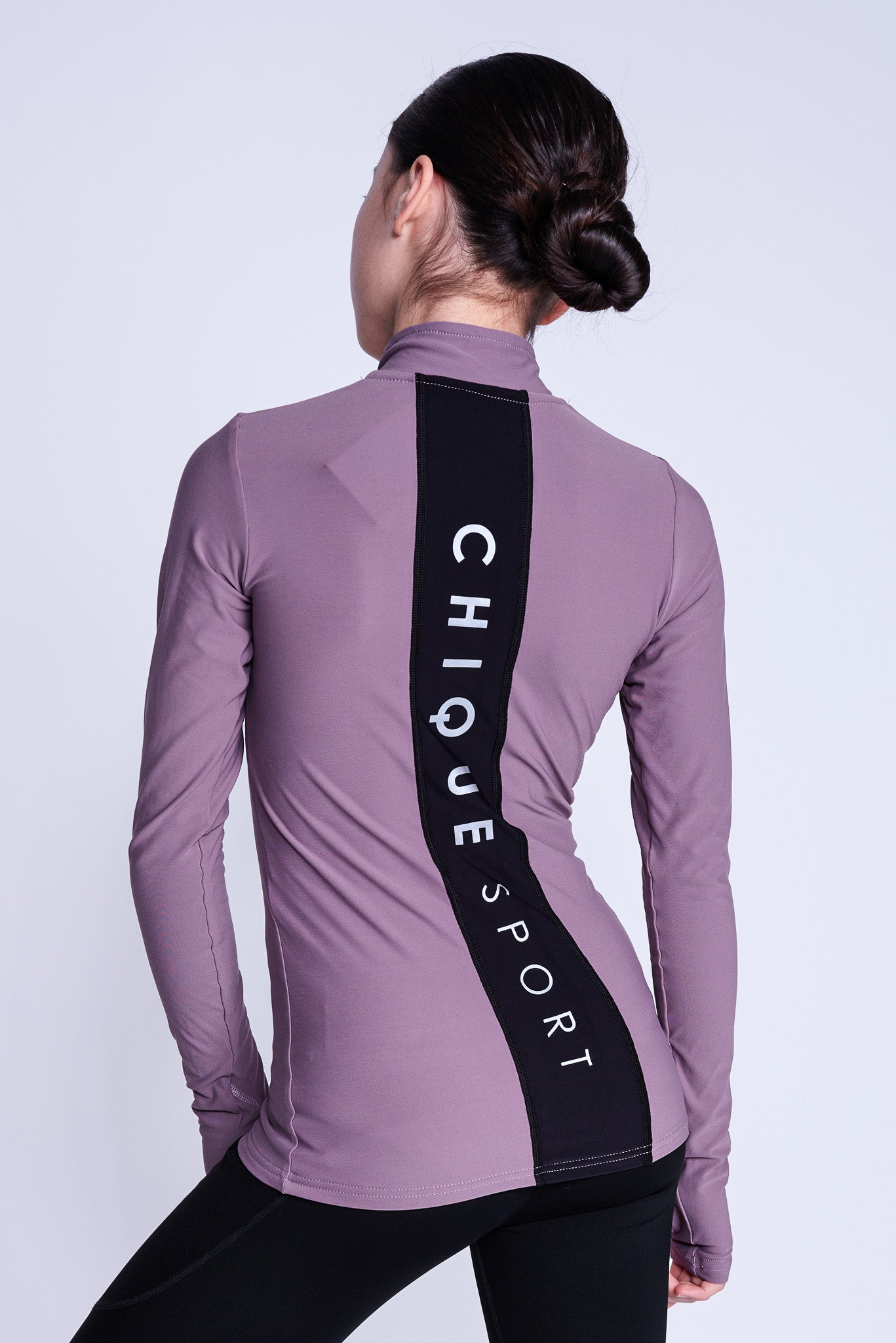 Desire Halb-Reißverschluss-Oberteil in Nerz