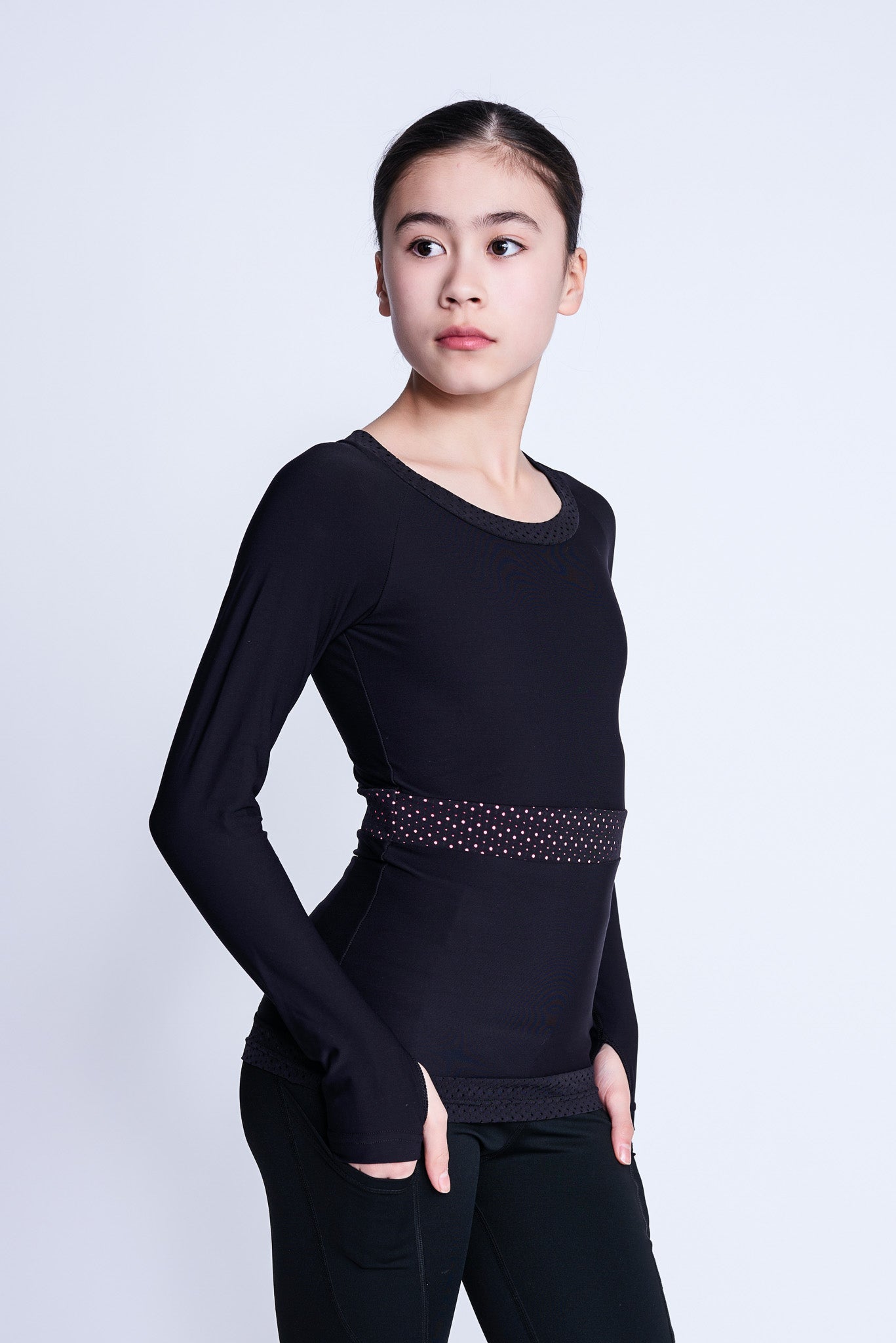 Inspire Langarmshirt in Rosa