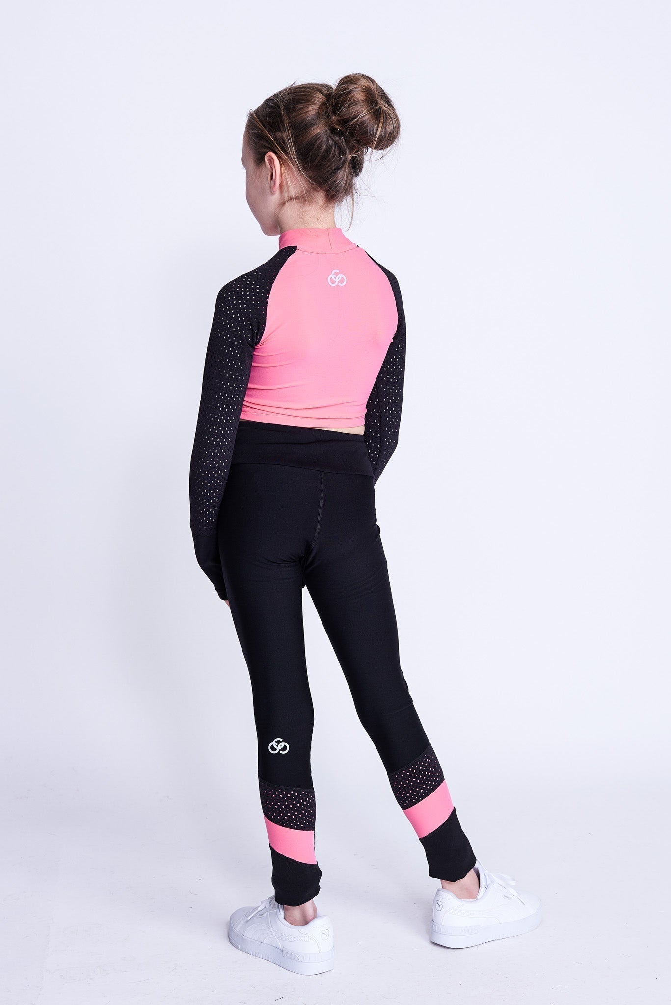 Inspire Crop Top in Coral