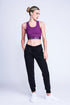 Fierce Halo Crop Top in Beere