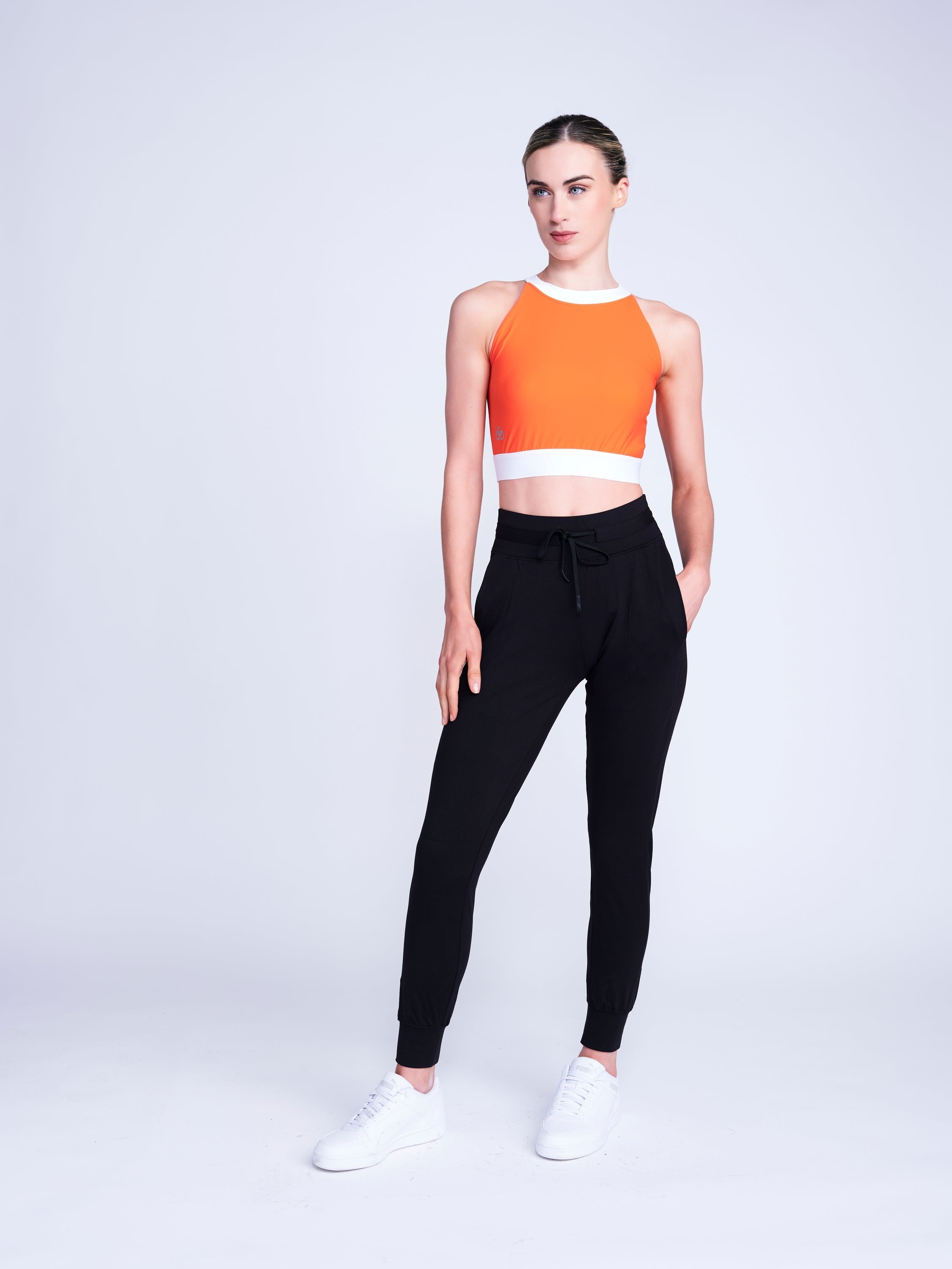 Fearless Crop Top in Orange