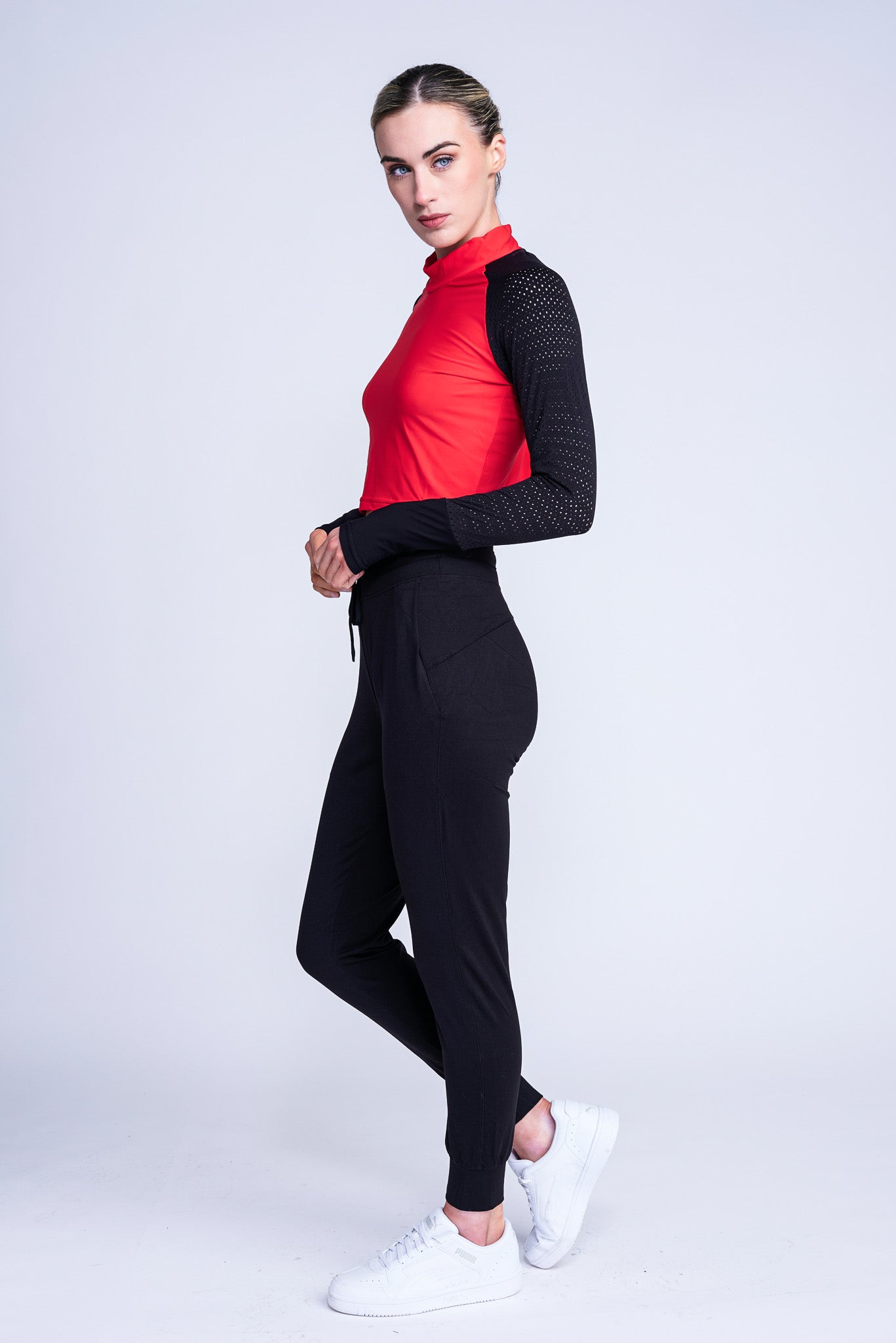 Inspire Crop Top in Rot