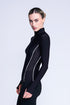 Fearless Haut à demi-zip en Noir