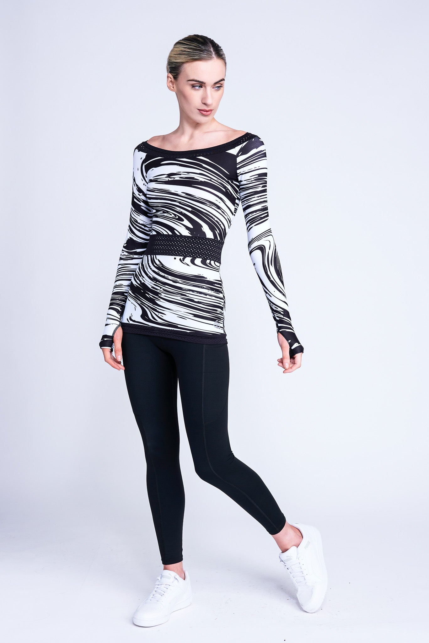 Inspire Langarmshirt in Strudel