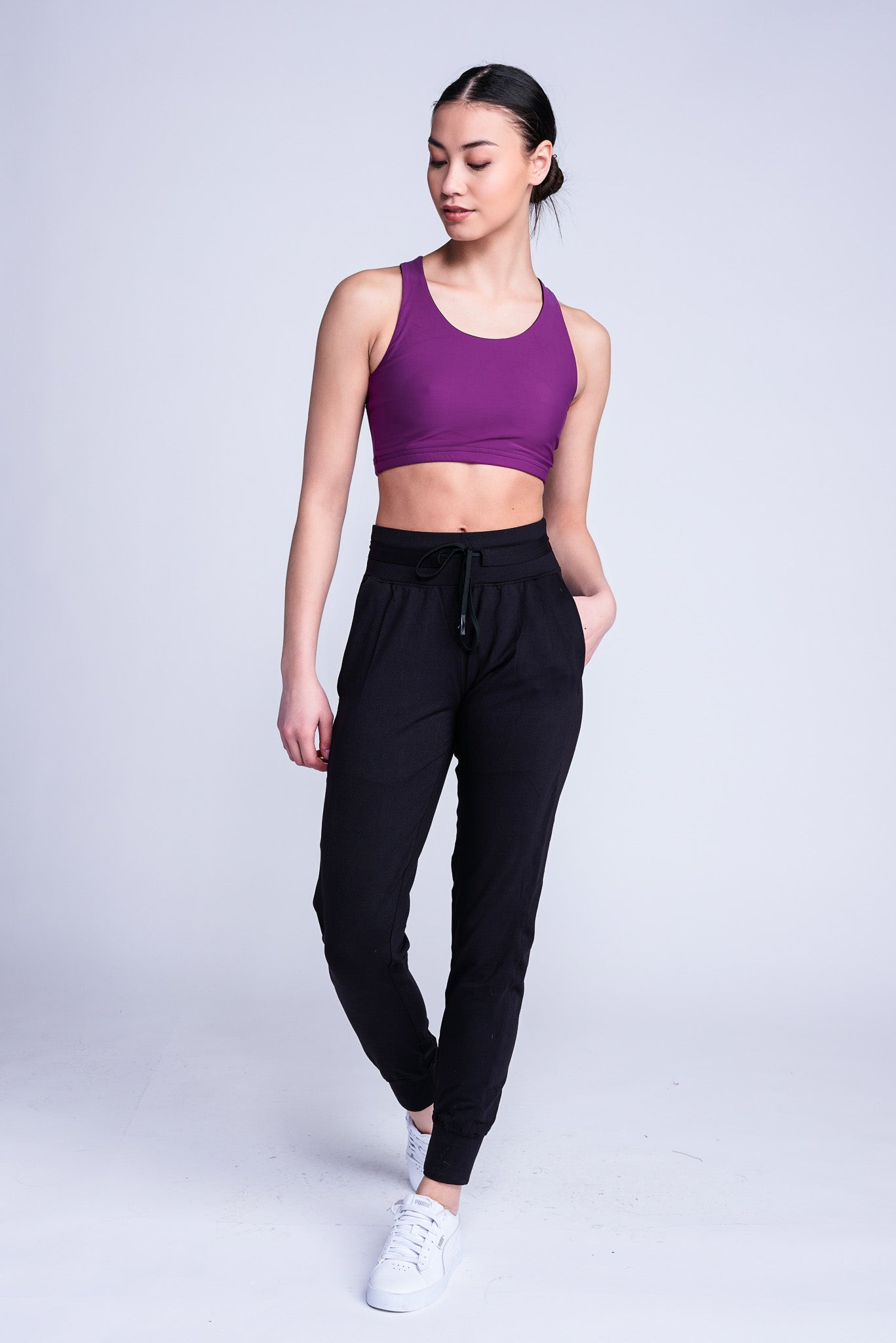 Reggiseno Sportivo in Bacca