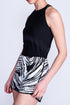 Pantaloni Corti Loose Fit in Vortice