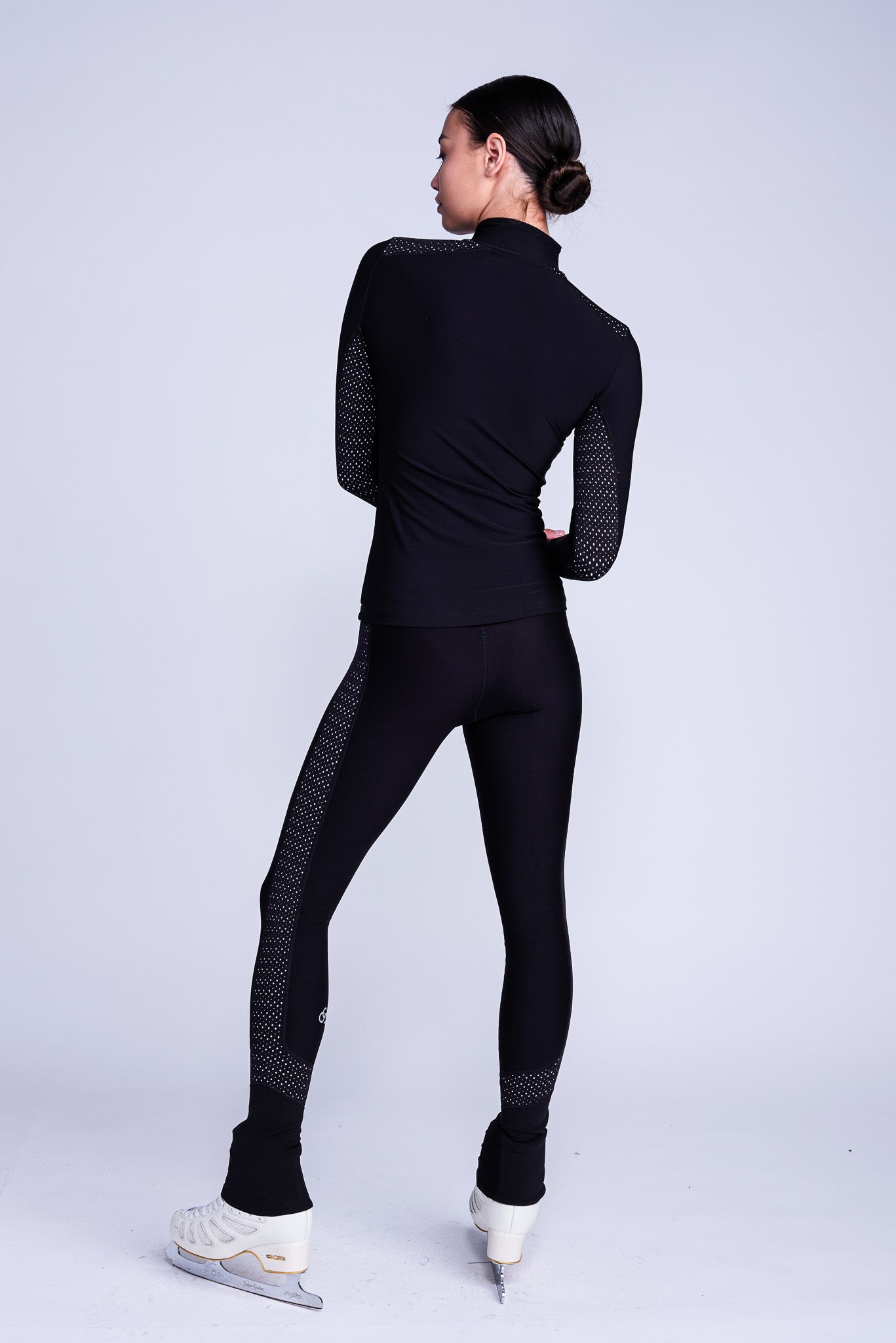 Passion Halb-Zip Oberteil in Weiß