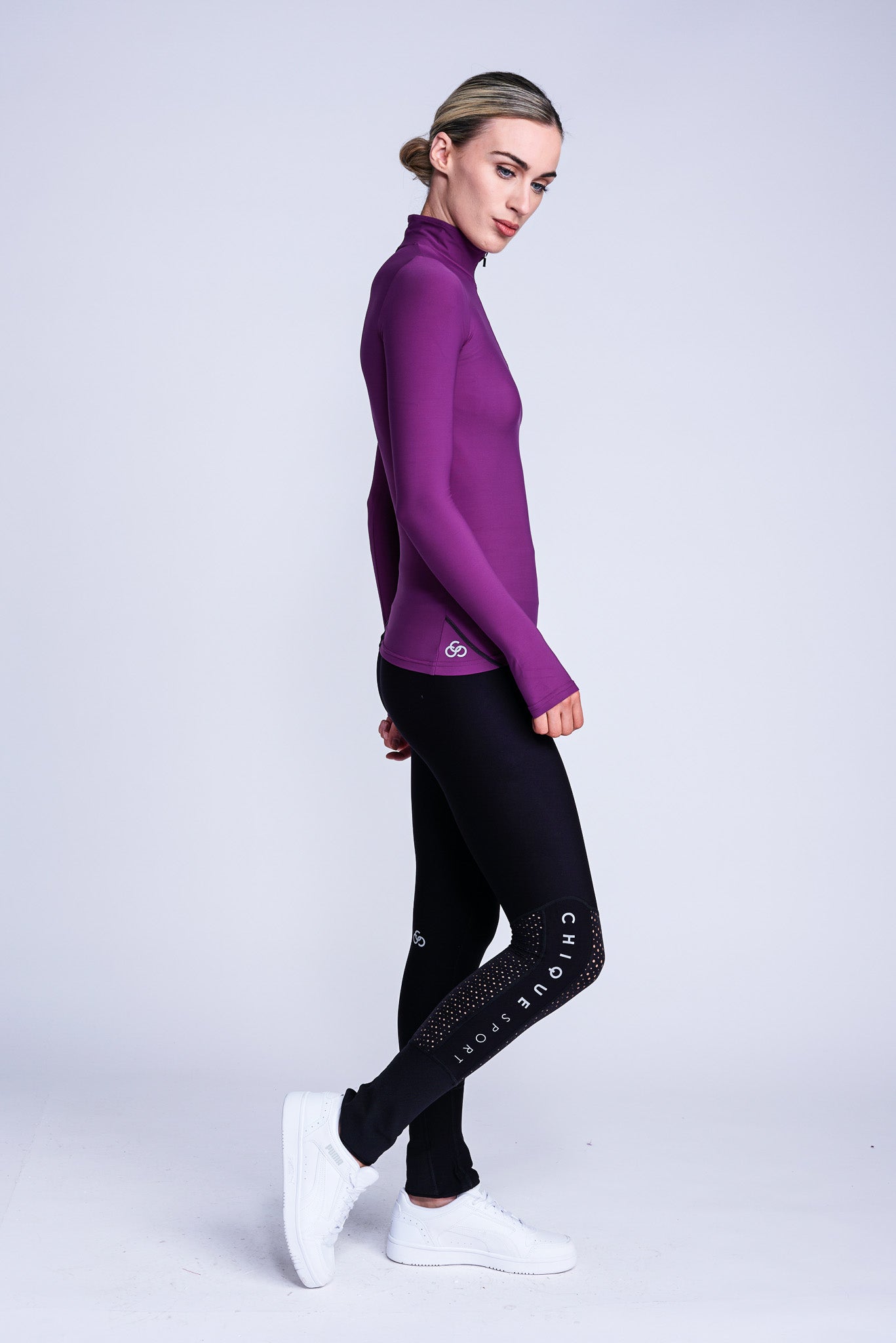 Inspire Leggings Antiscivolo in Nero