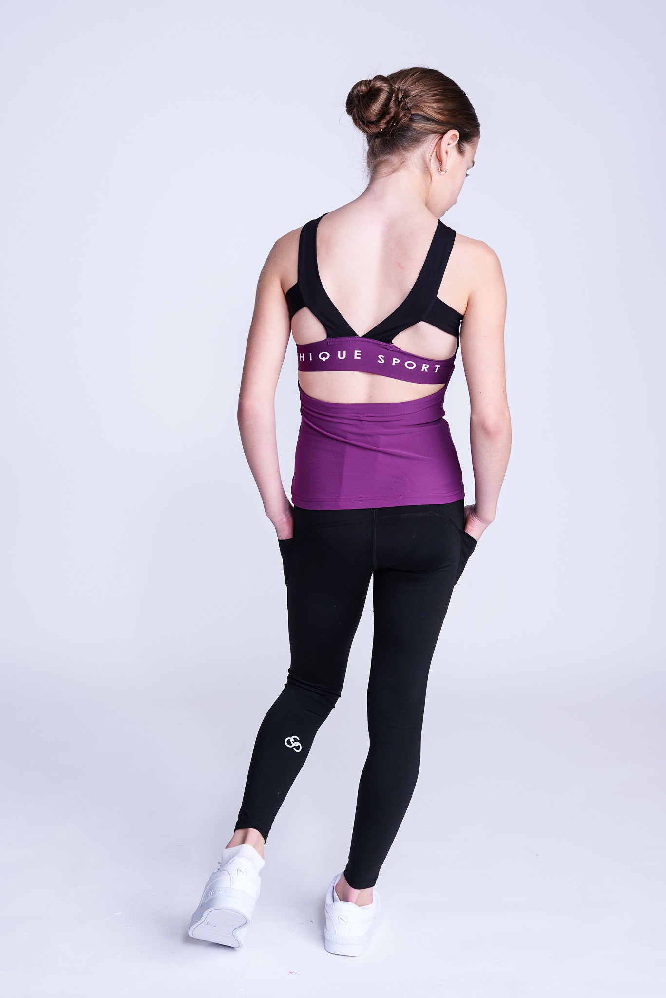 Empower Tank Top in Berry