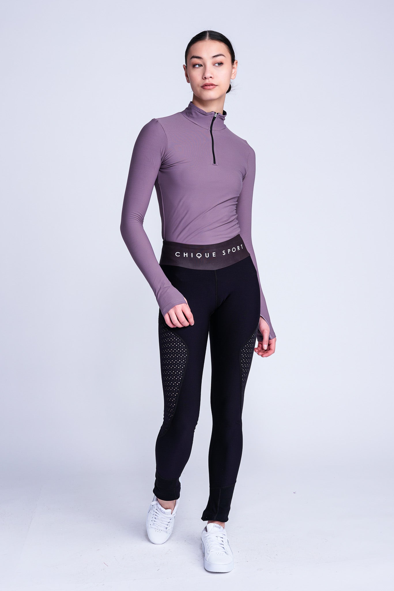 Empower On-Ice Leggings in Schwarz
