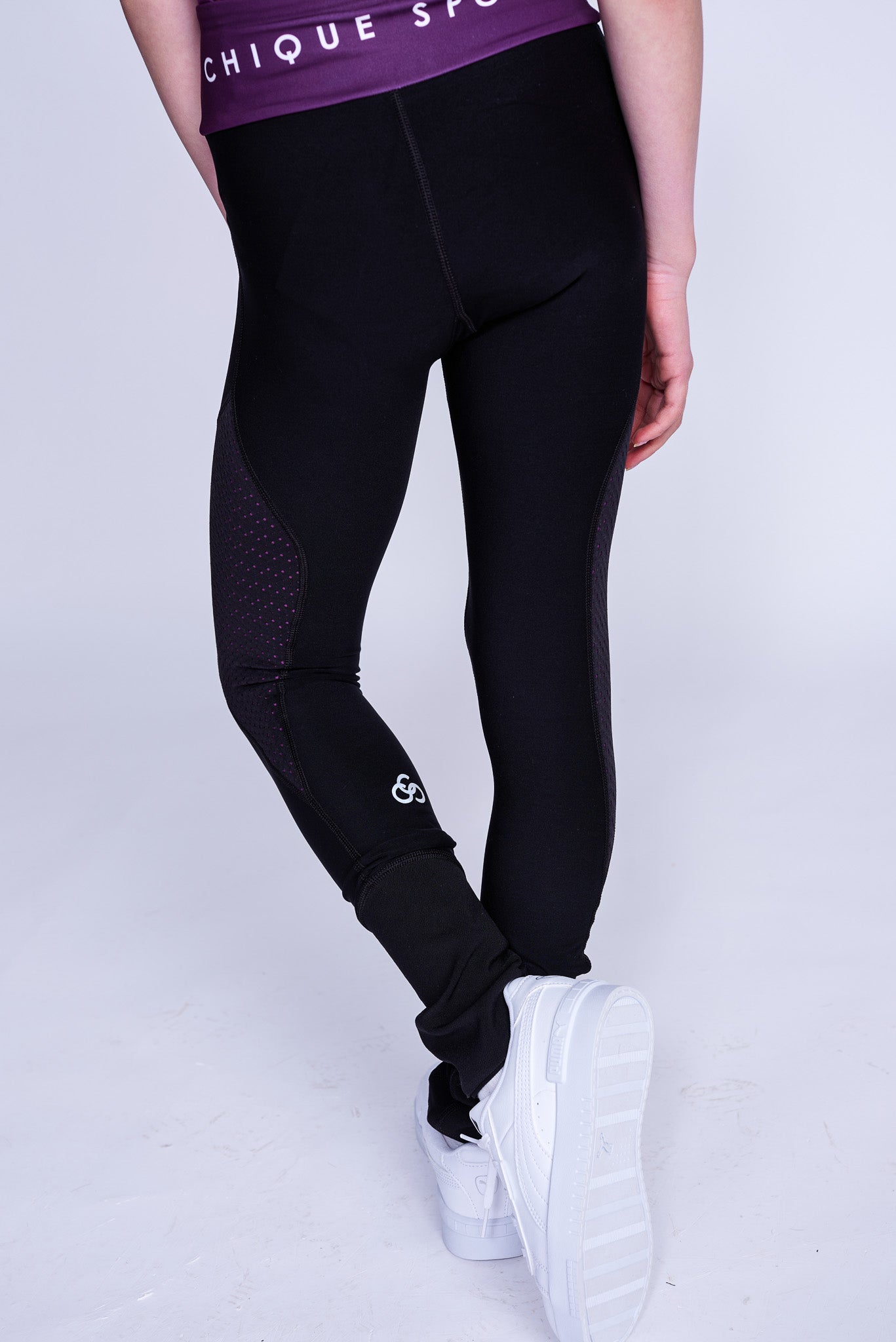 Empower On-Ice Leggings in Beere
