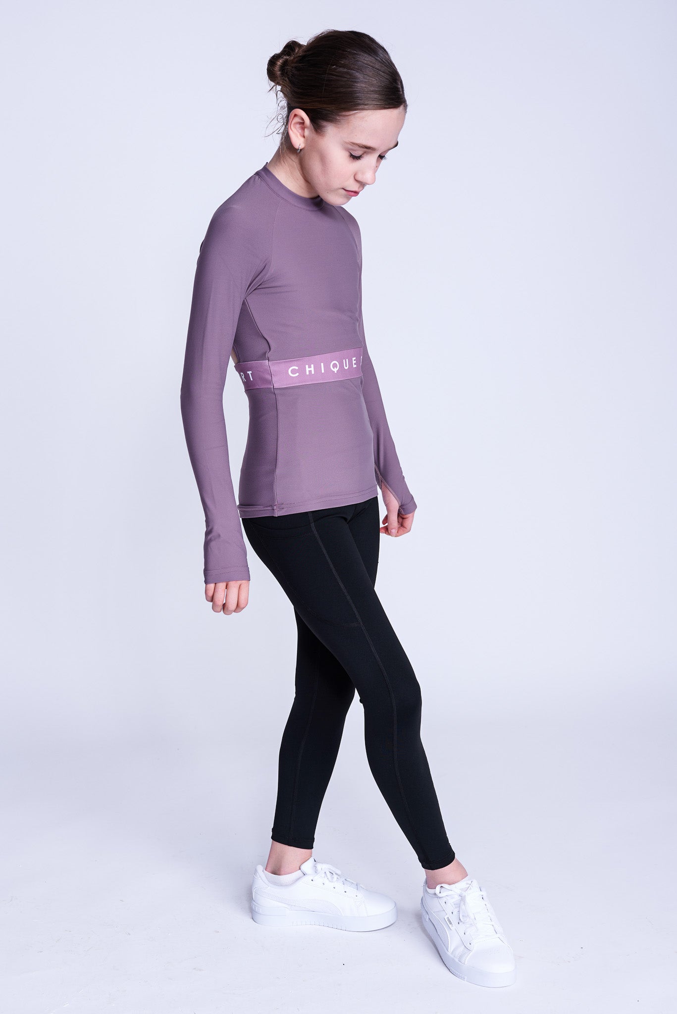 Empower Langarmshirt in Nerz