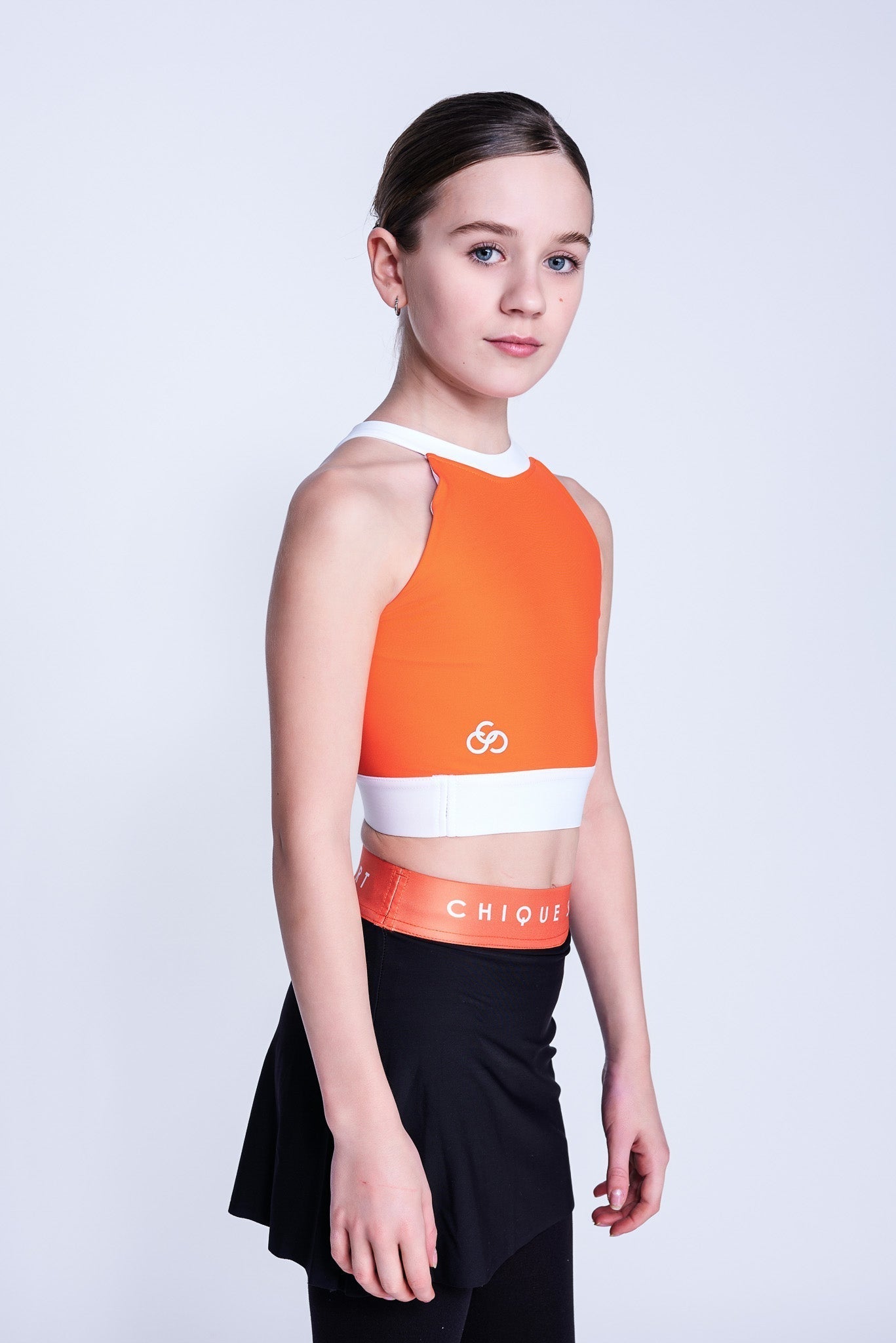 Fearless Crop Top in Oranje
