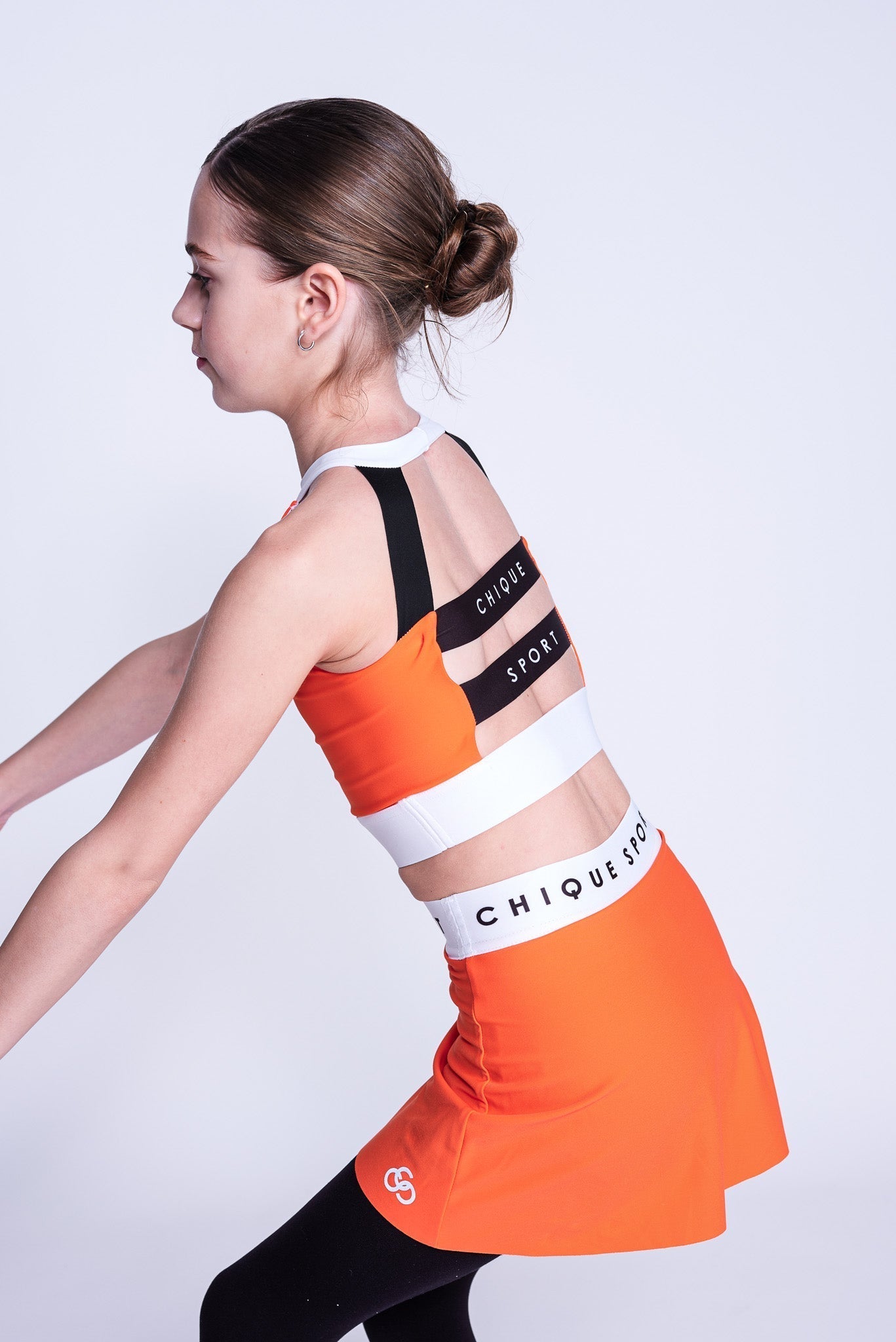 Fearless Crop Top in Orange